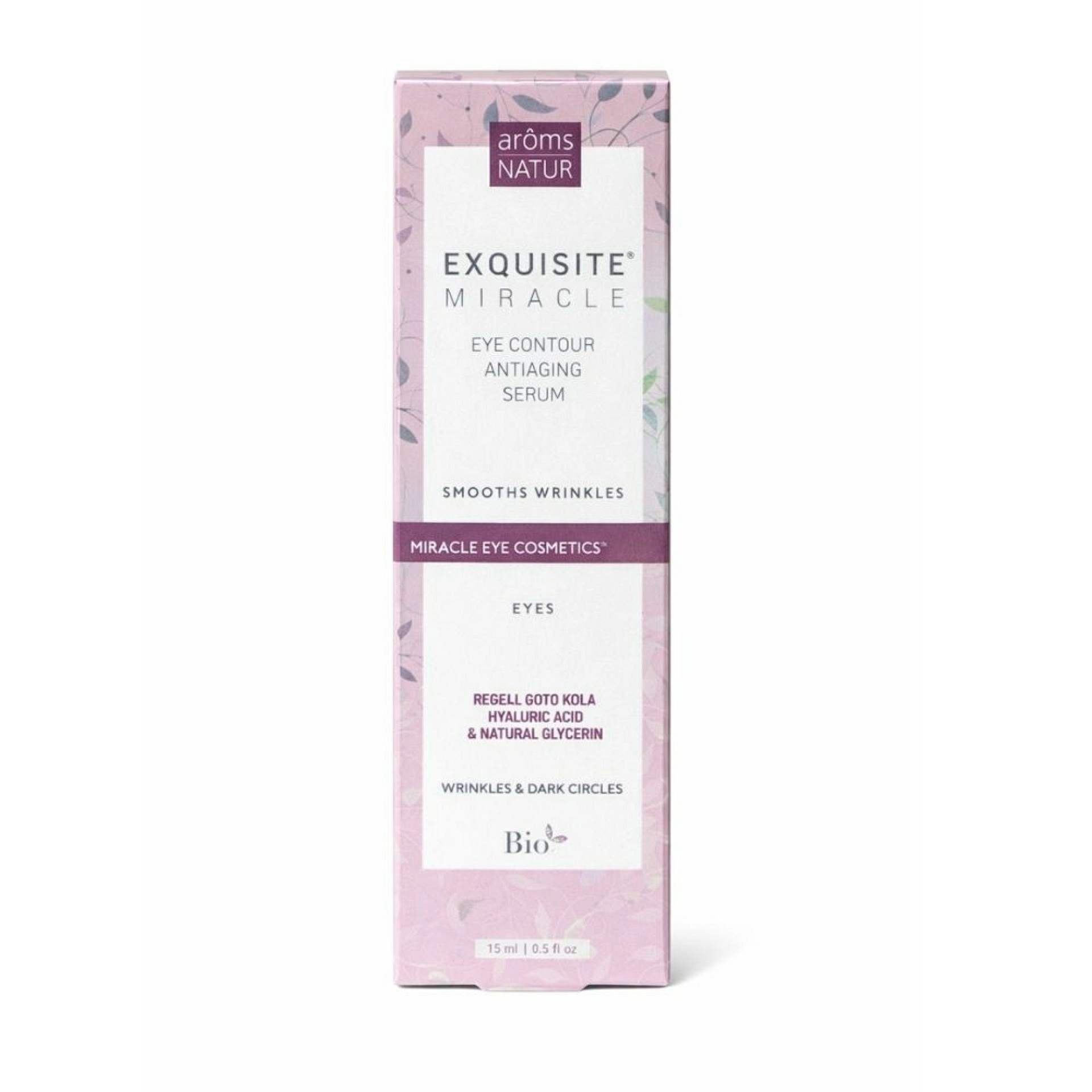 Eye Contour Antiaging Serum  | Sérum antiedad para ojos 15ml - Exquisite Miracle - Arôms Natur ®
