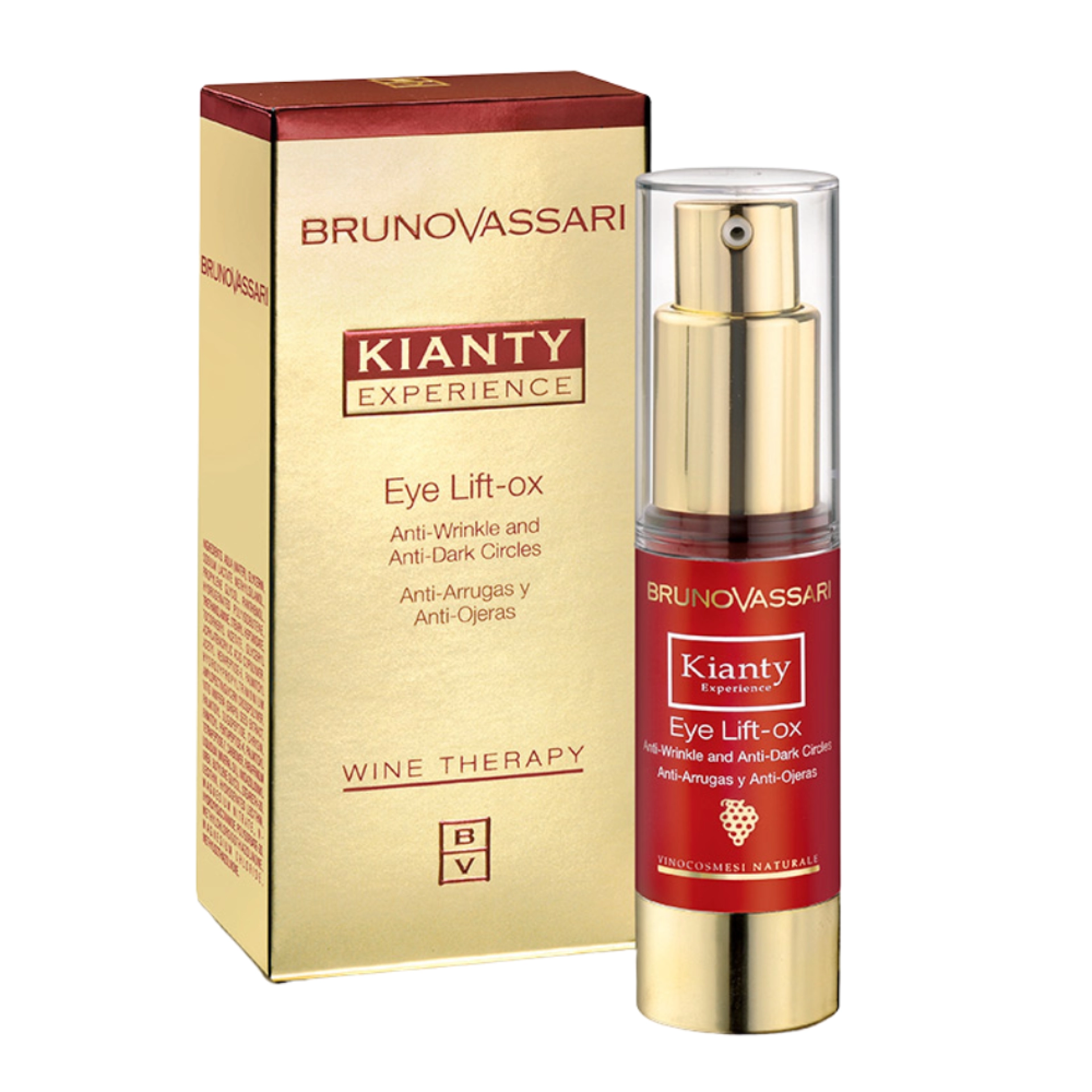 Eye Lift Ox | Contorno de ojos antiedad 15ml - Kianty Experience - Bruno Vassari ®