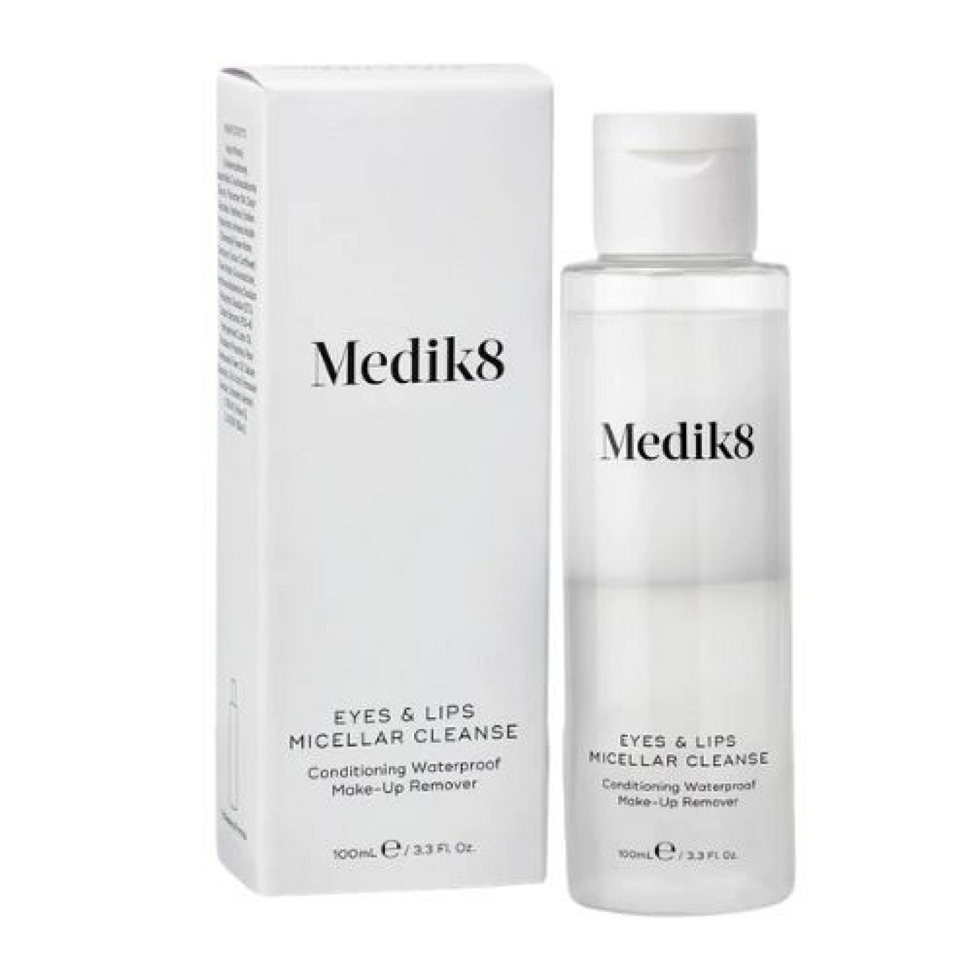 Eye & Lips Micellar Cleanse | Desmaquillante acondicionador de ojos 100ml - Contorno de ojos - Medik8 ®