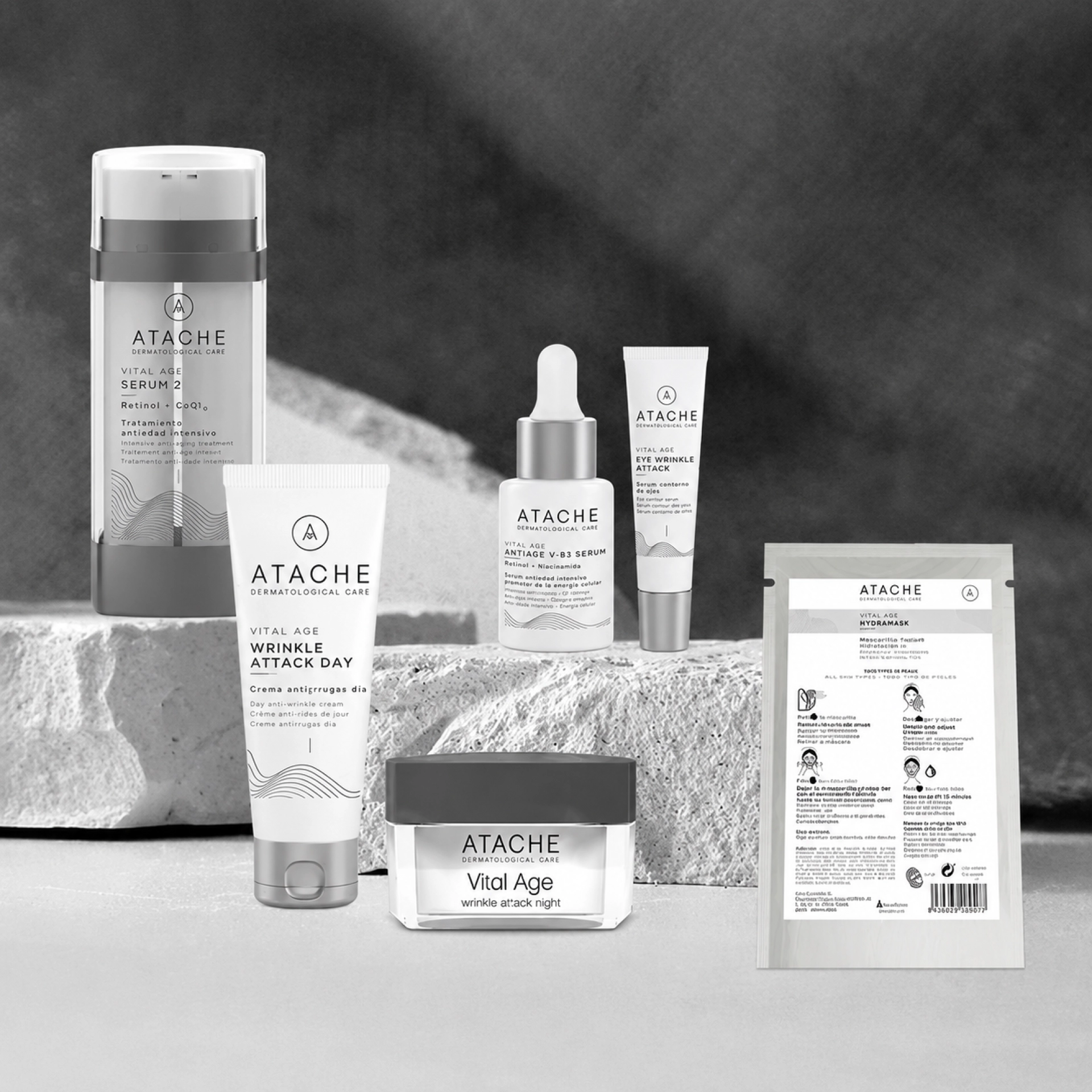 Eye Wrinkle attack | Contorno de ojos antiarrugas 15ml - Vital Age - Atache ®