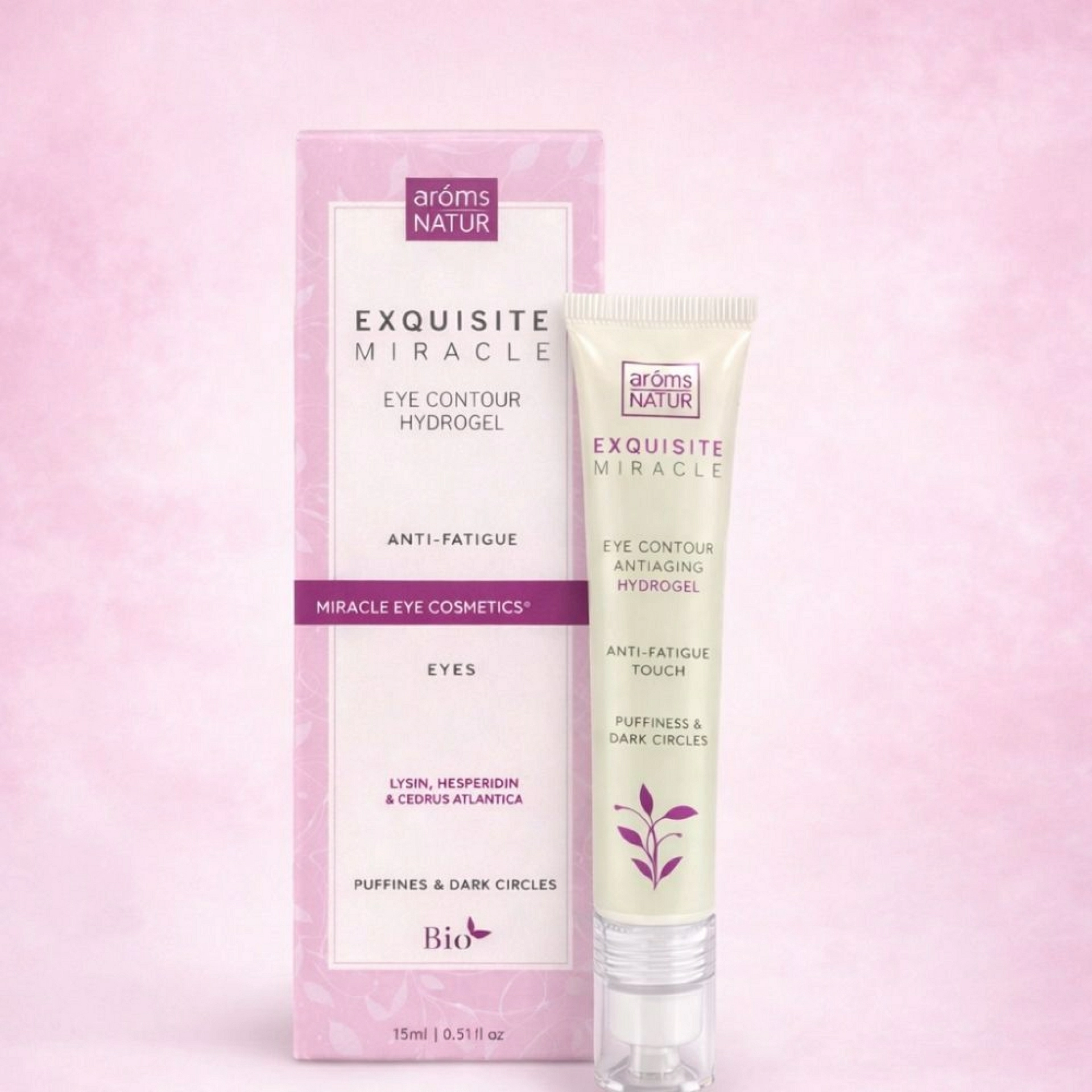 Eyecontour hydrogel | Hidrogel antiedad para los ojos 15ml - Exquisite Miracle - Arôms Natur ®