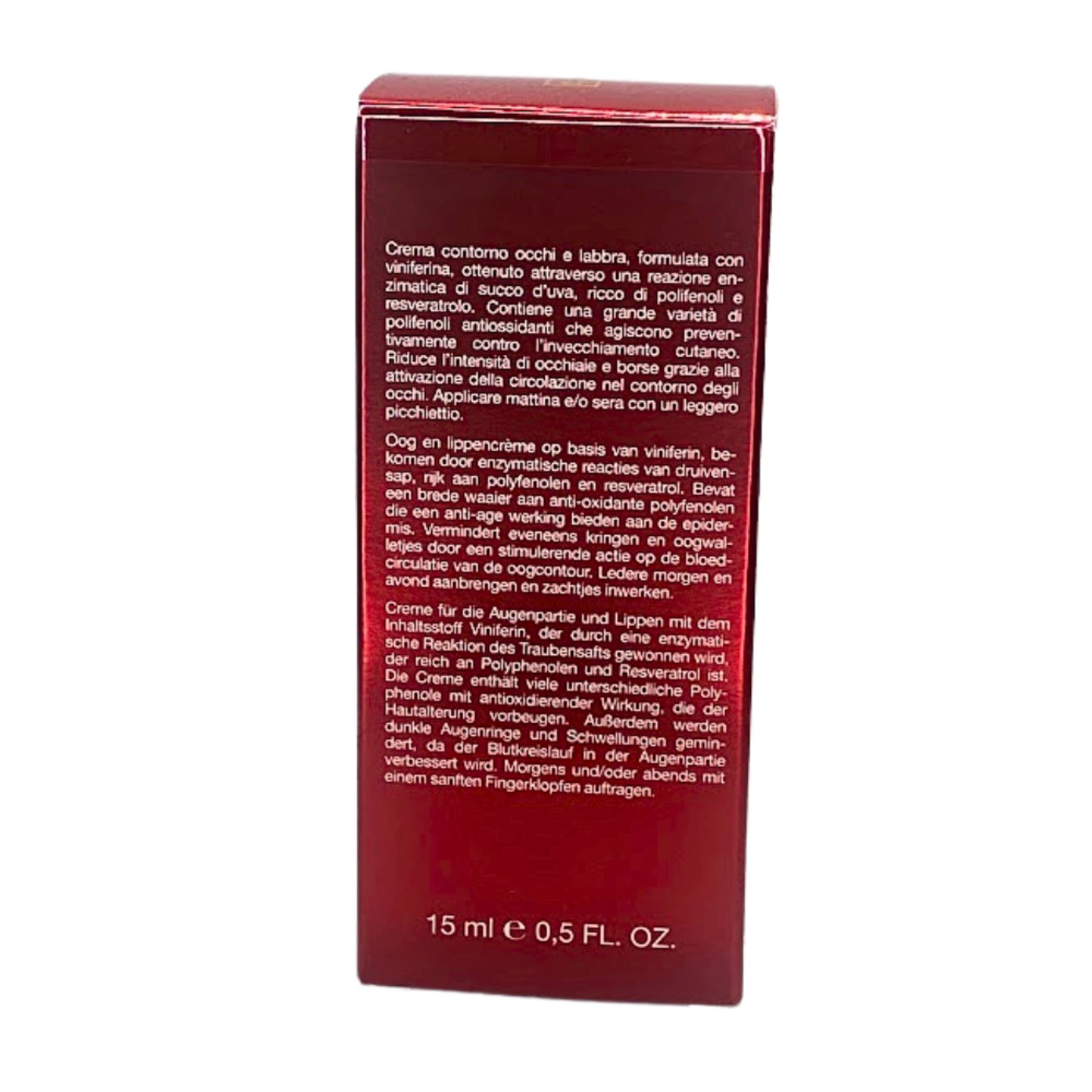 Eyes & Lips Cream | Crema contorno de ojos y labios 15ml - Kianty Experience - Bruno Vassari ®