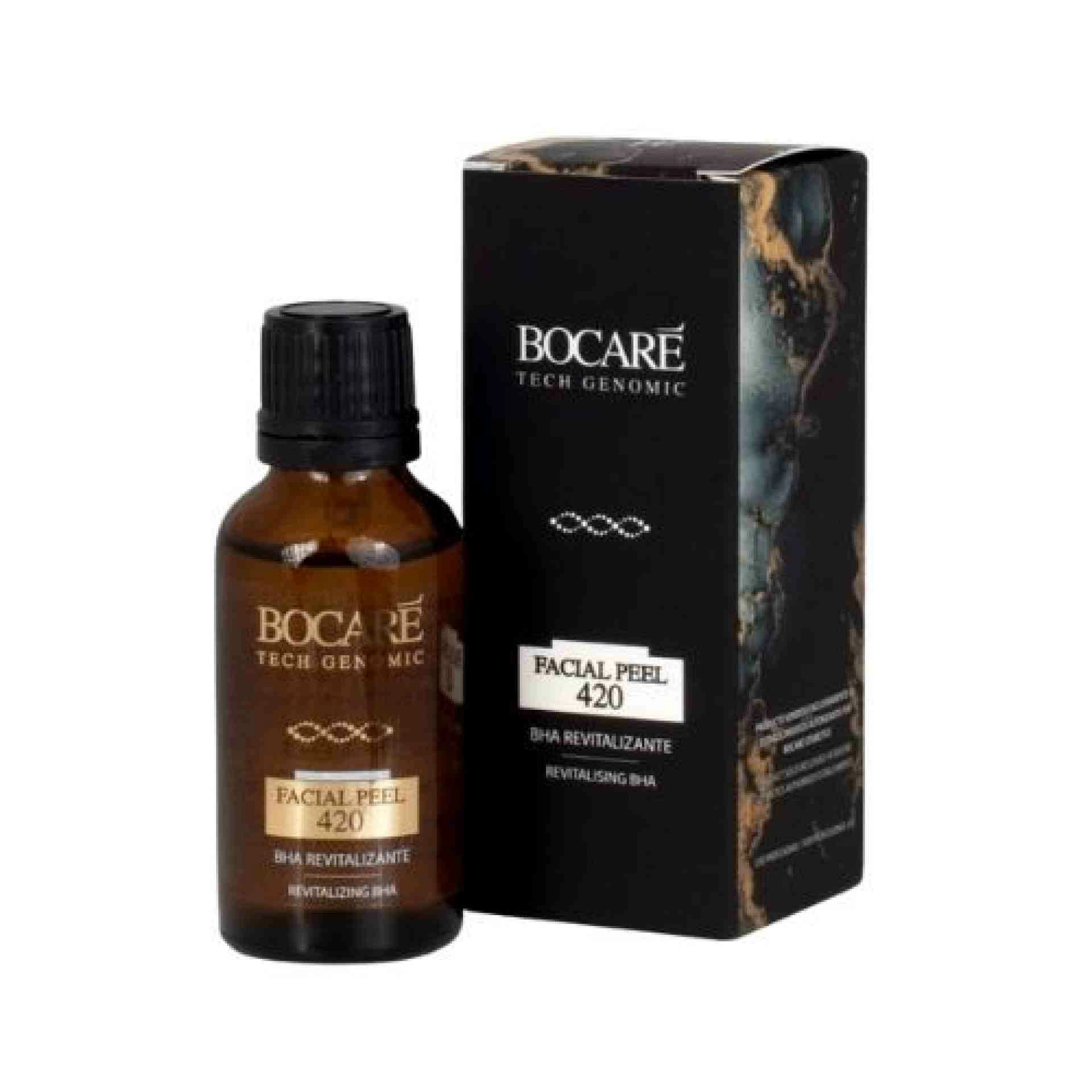 Facial Peel 420 | BHA revitalizante 30ml - Essential - Bocaré Tech Genomic ®