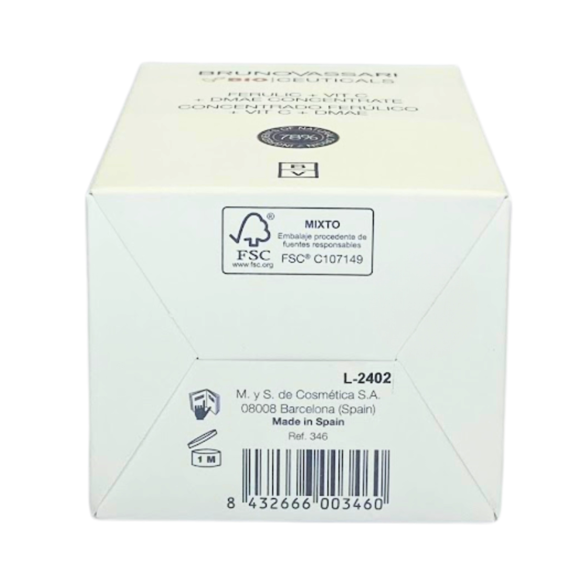 Ferulic + Vit C + DMAE Concentrate | Serum antioxidante y reafirmante 30ml -  Bioceuticals - Bruno Vassari ®