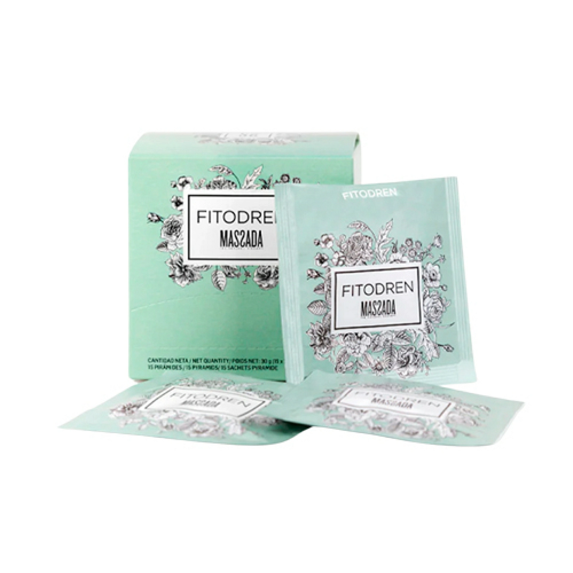 Fitodren | Complemento alimenticio drenante 15 sobres - Massada ®