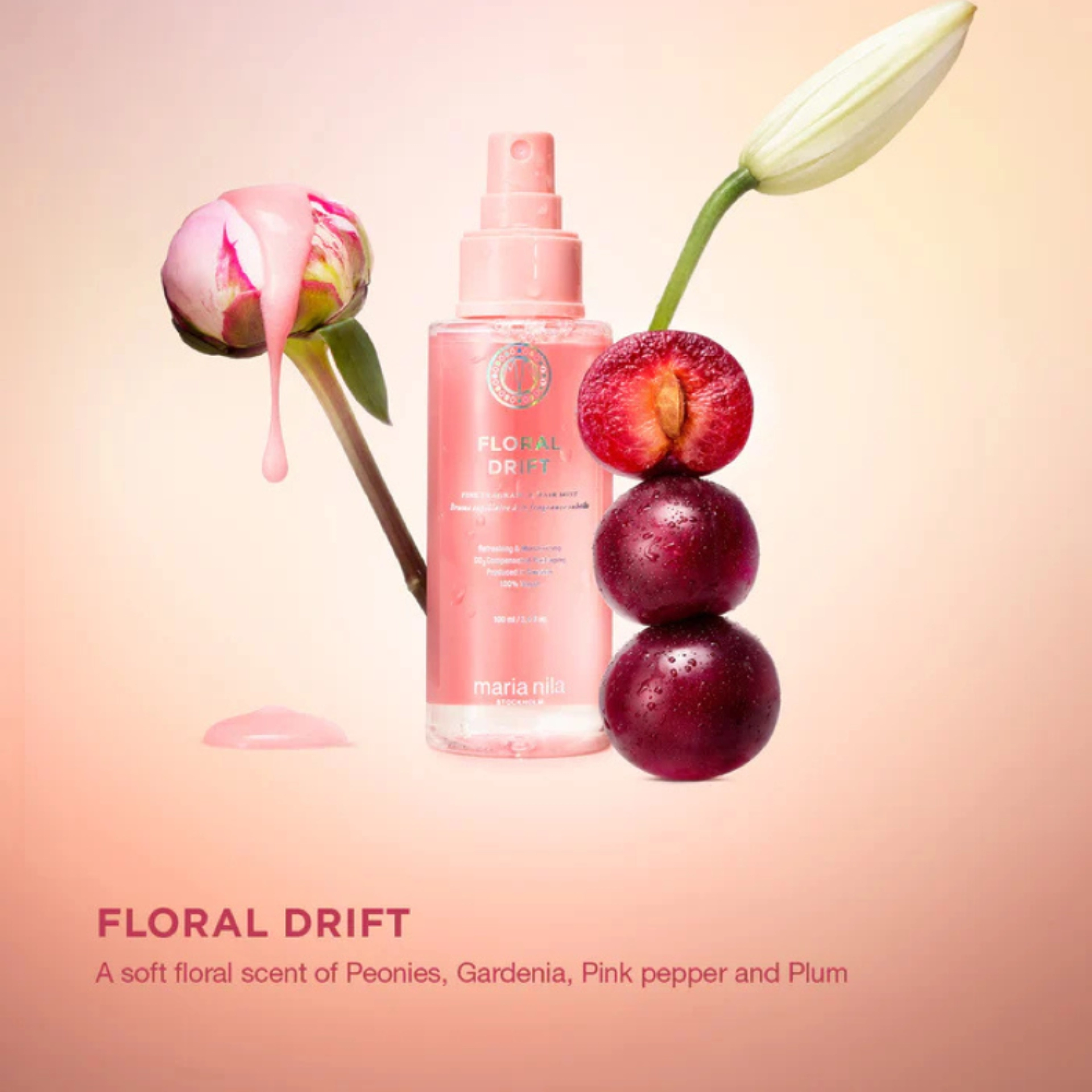 Floral Drift Fine Freagance Hair Mist | Bruma Capilar Floral Drift 100ml - S&F - Maria Nila ®