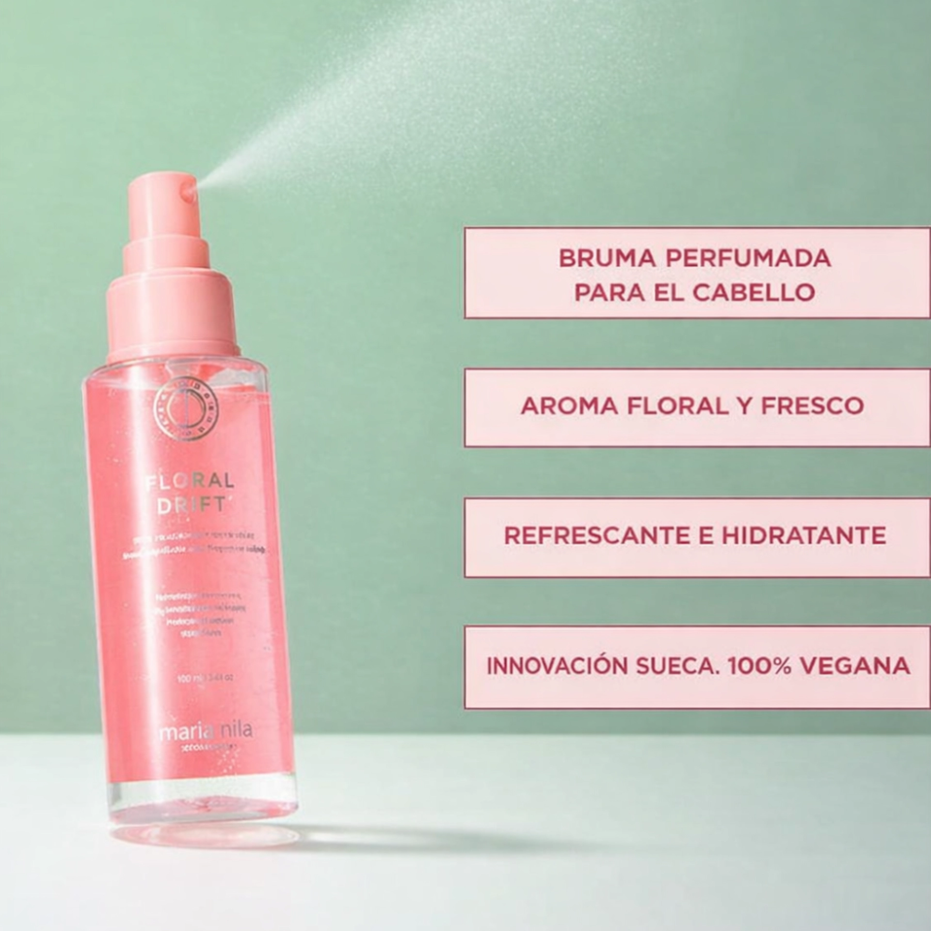 Floral Drift Fine Freagance Hair Mist | Bruma Capilar Floral Drift 100ml - S&F - Maria Nila ®