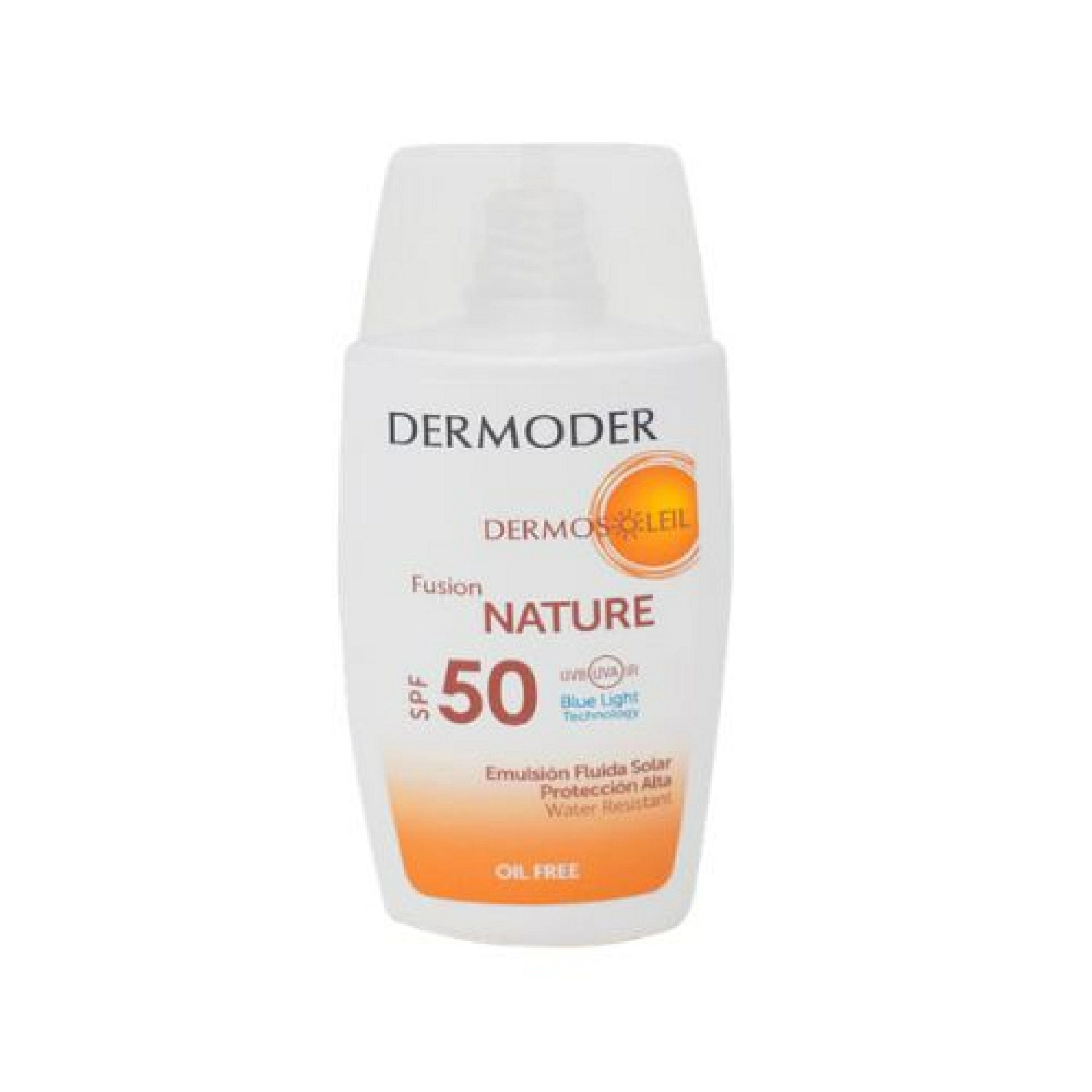 Fusion Nature SPF 50 | Protector Solar Facial Oil Free 50 ml - Dermosoleil  – Dermoder ®