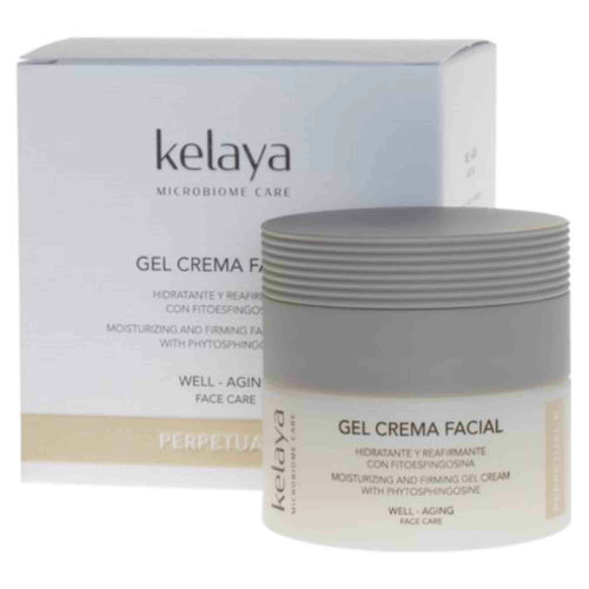 GEL CREMA FACIAL Hidratante y reafirmante con fitoesfingosina 50ml - Perpetual K - Kelaya ®