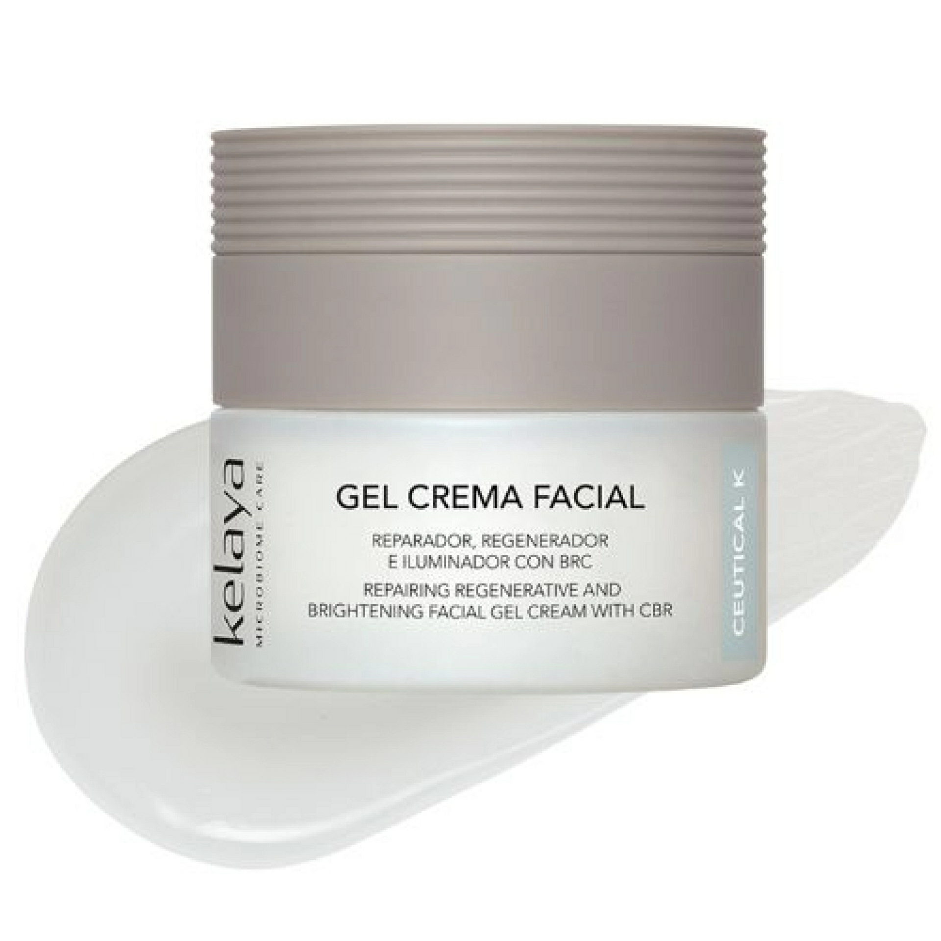 GEL CREMA FACIAL Reparador, regenerador e iluminador con BRC 50 ml - Ceutical K - Kelaya ®