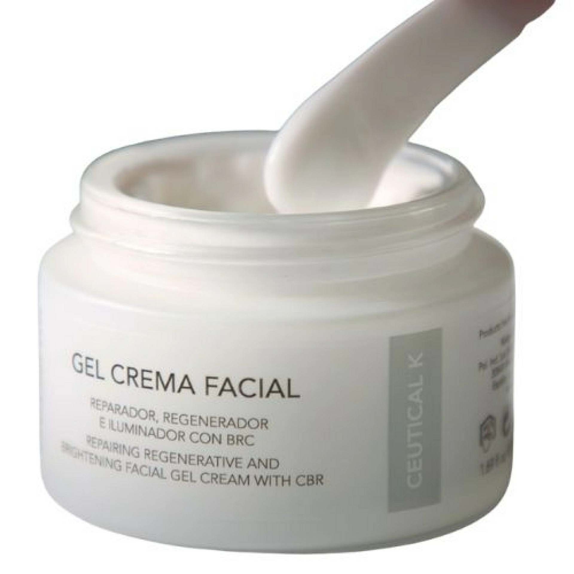 Gel Crema Facial Reparadora | Crema Regeneradora e iluminadora con BRC 50 ml - Ceutical K - Kelaya ®