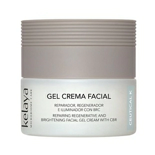 Gel Crema Facial Reparadora | Crema Regeneradora e iluminadora con BRC 50 ml - Ceutical K - Kelaya ®