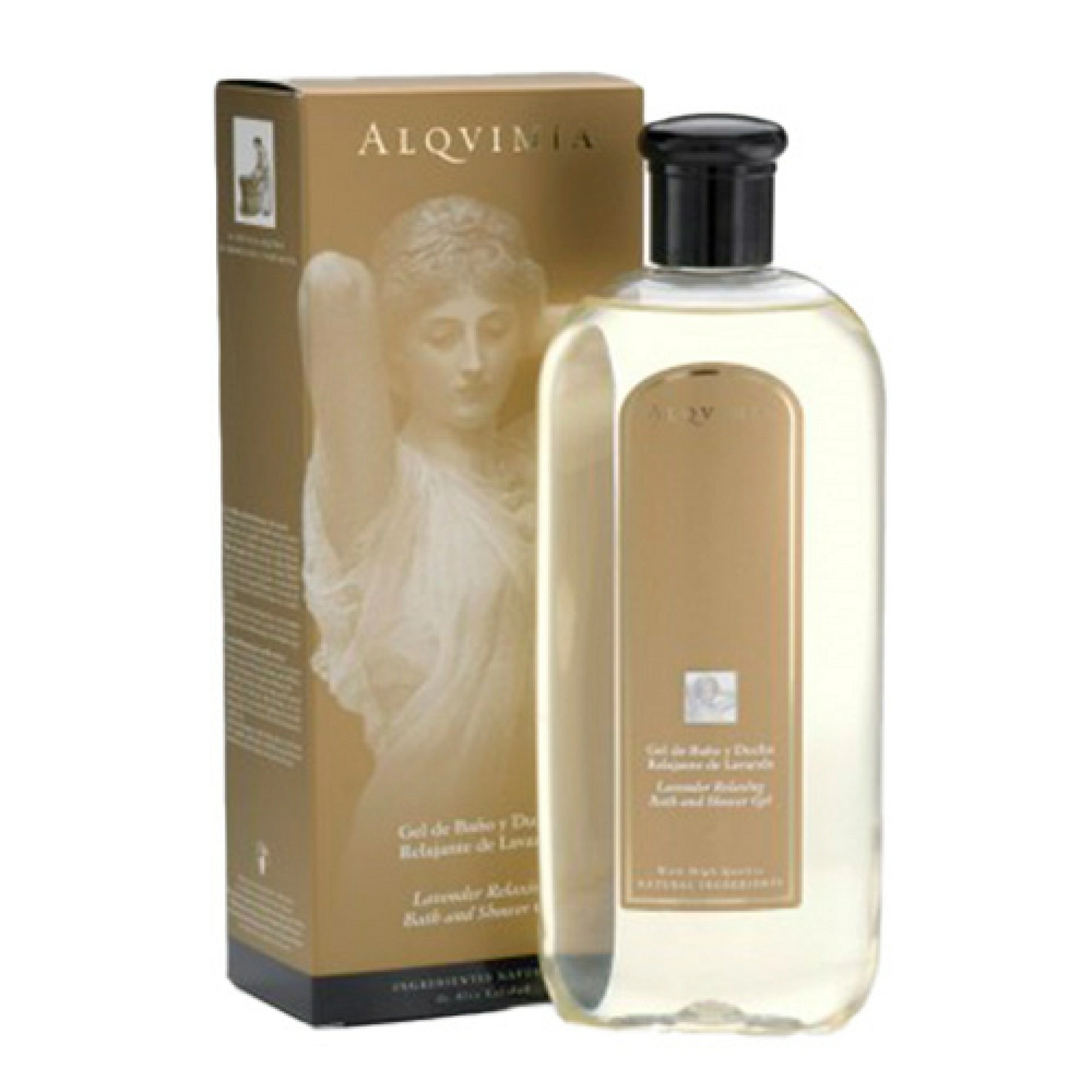 Gel de Baño y Ducha Relajante de Lavanda I Cuidado hidratante 400ml - Alqvimia ®