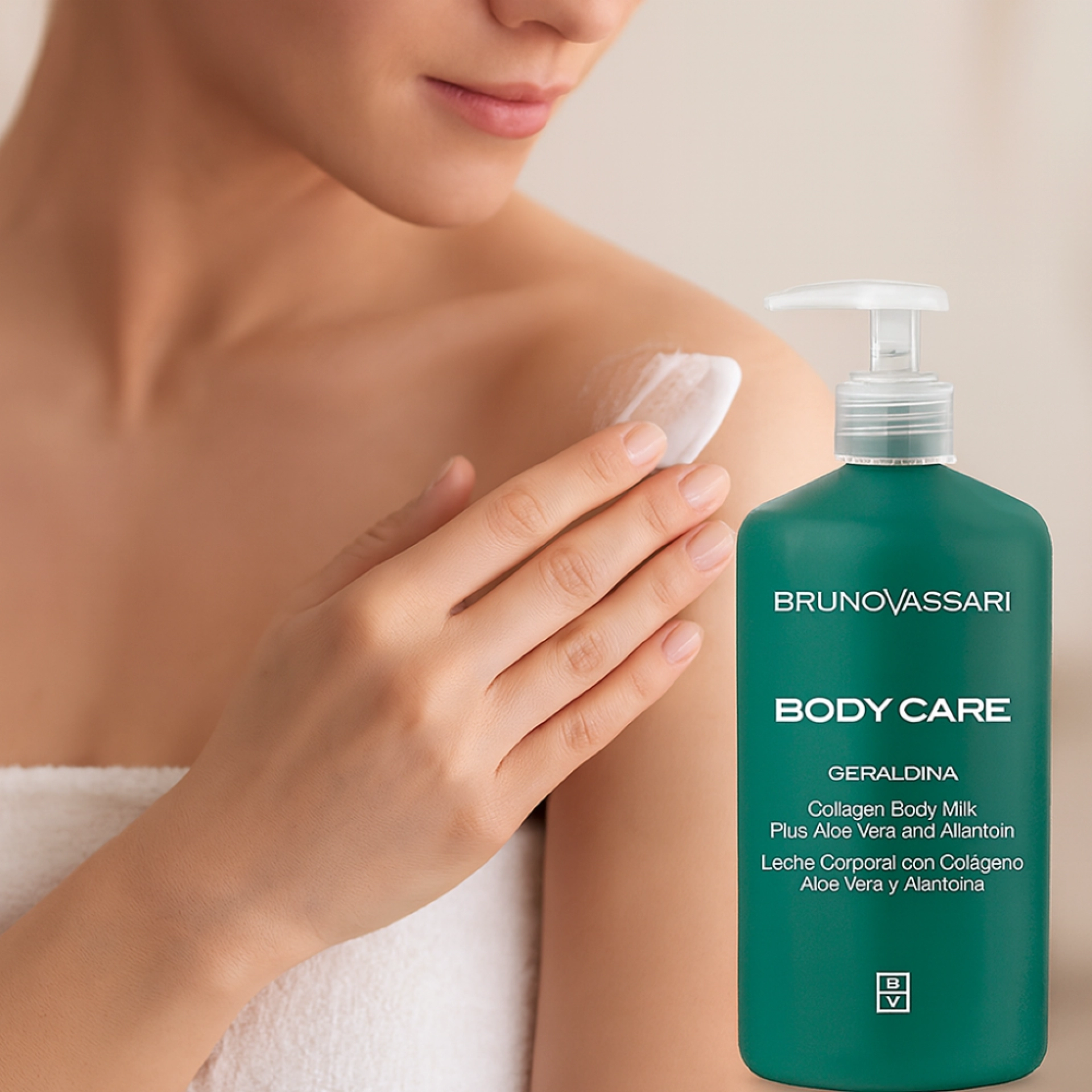 Geraldina | Leche corporal 500ml - Body Care - Bruno Vassari ®