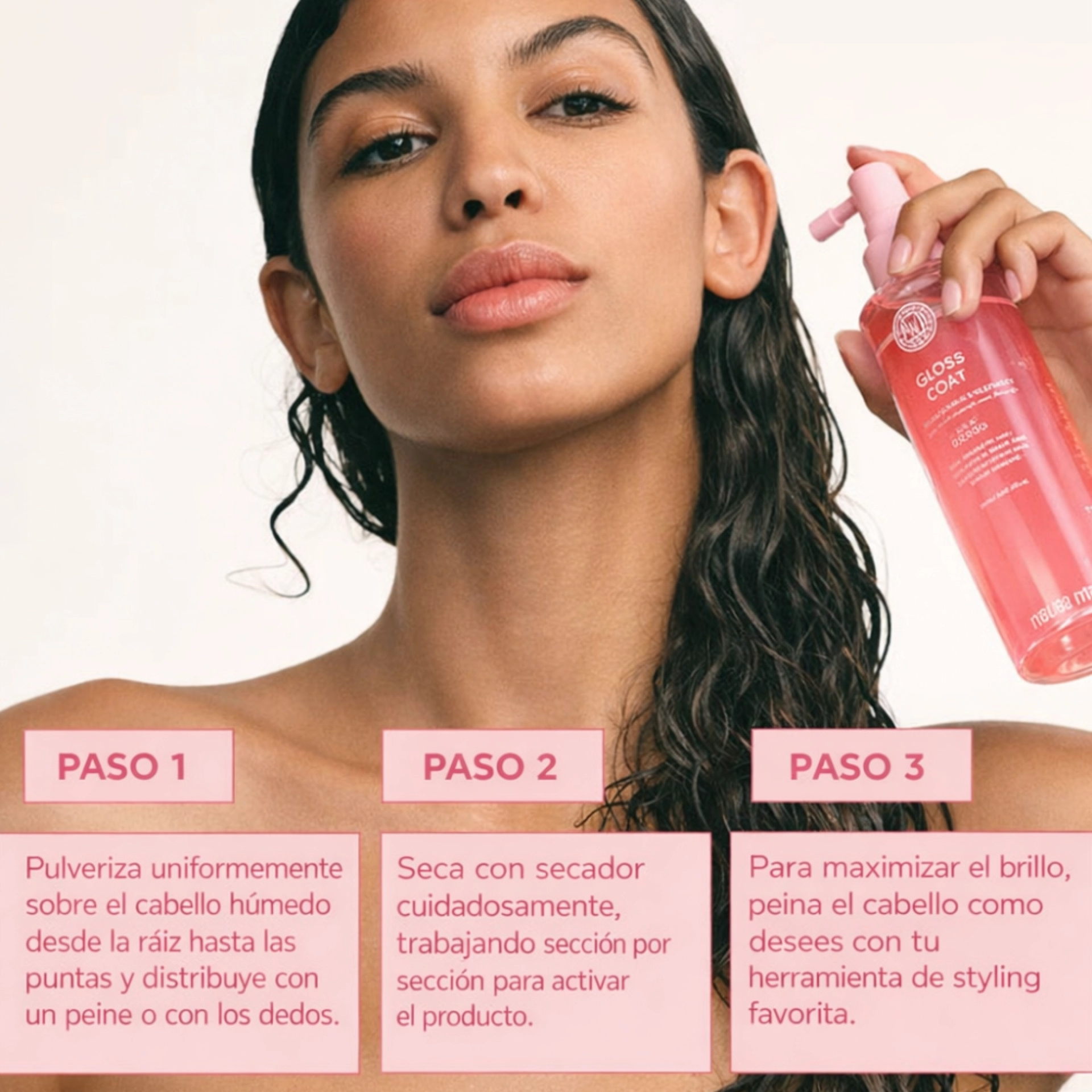 Gloss Coat | Spray Alisador Termoactivado 200 ml - Maria Nila ®