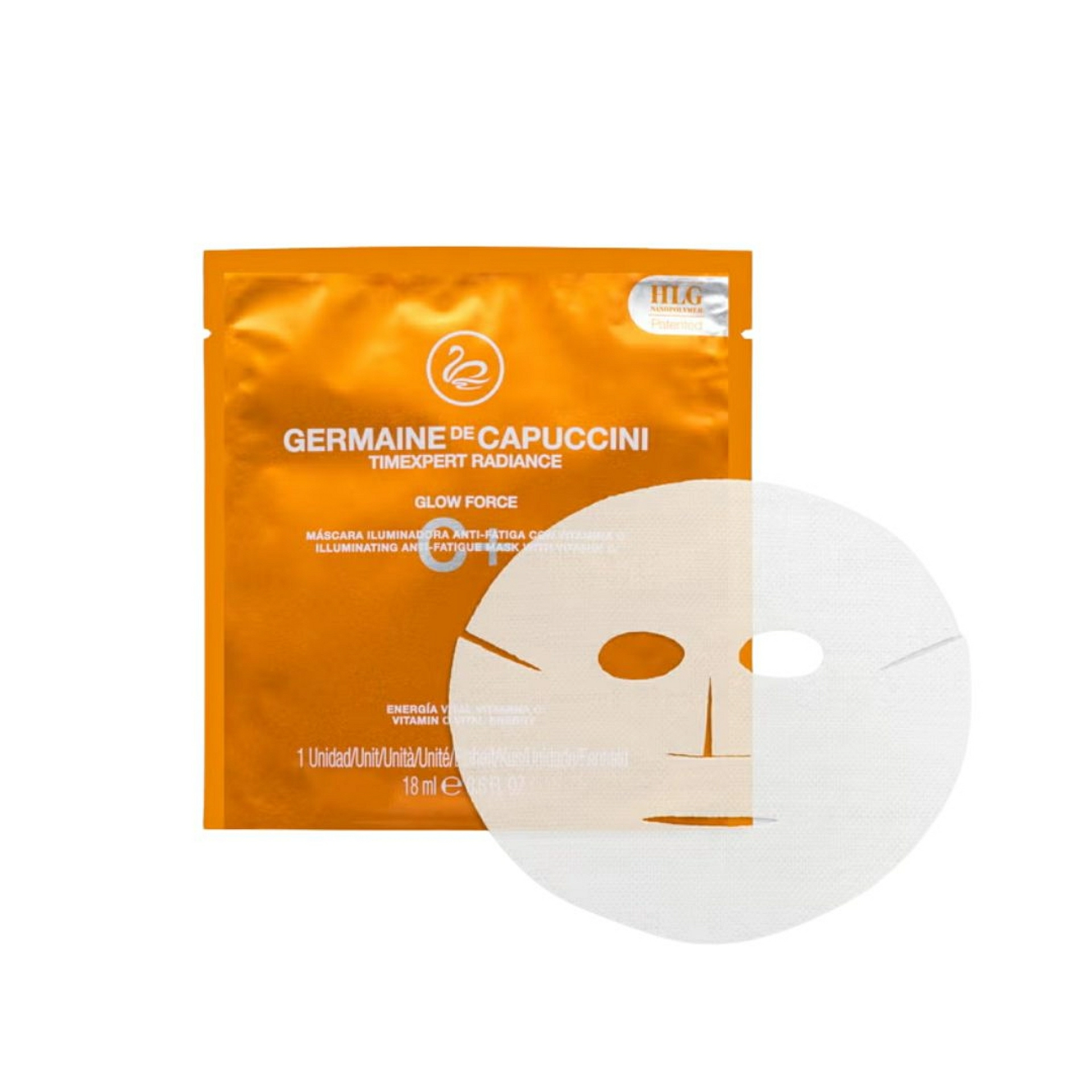 Glow Force | Mascarilla Iluminadora 18 ml -  Timexpert Radiance C+ - Germaine de Capuccini ®