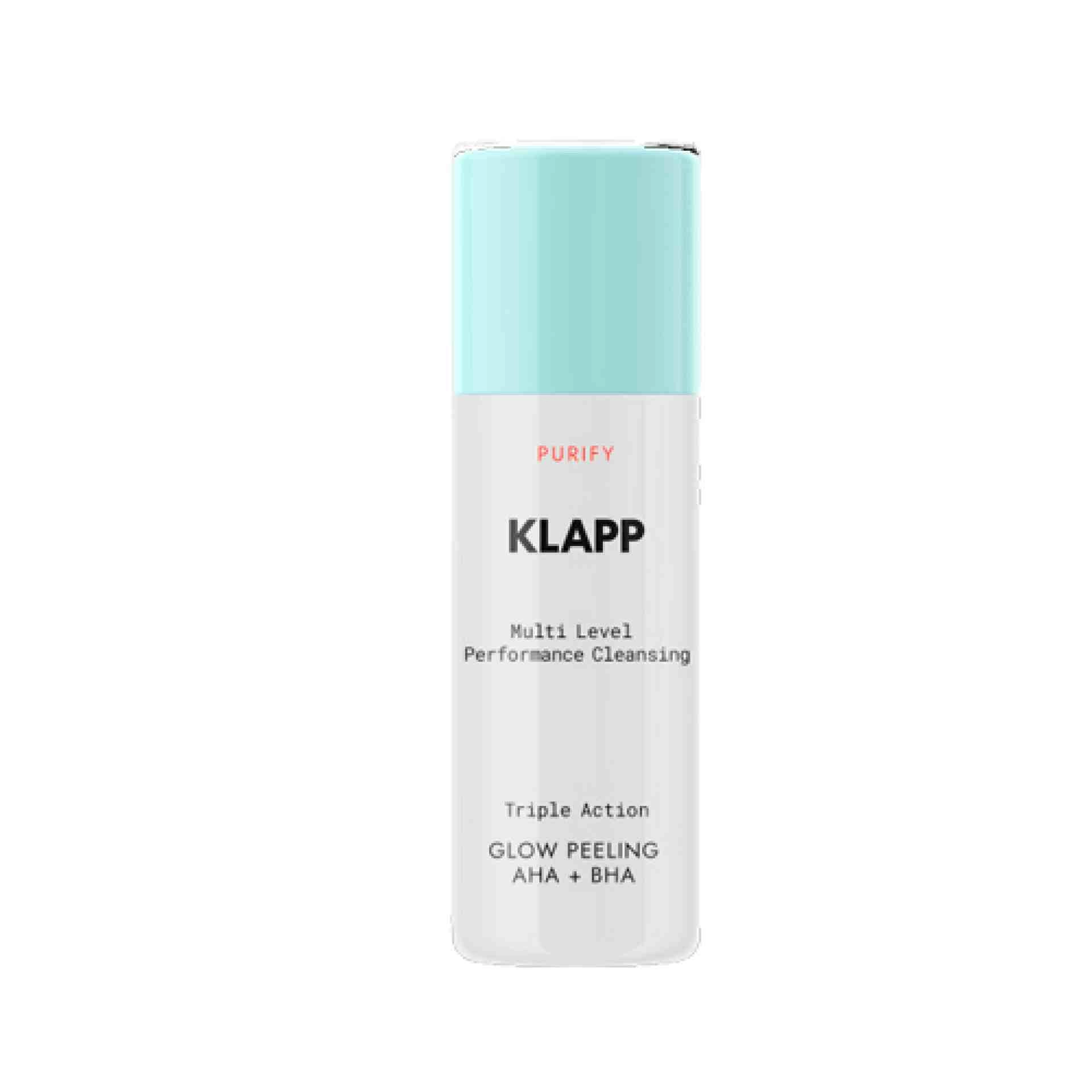 Glow Peeling AHA+BHA | Peeling facial iluminador 30ml - Youth Purify - Klapp ®