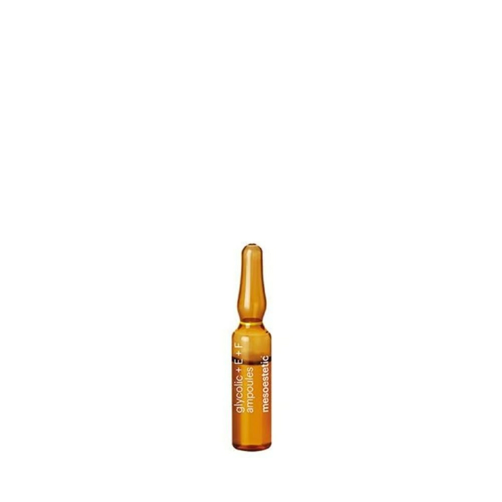 Glycolic + E + F Ampoules | Ampollas Exfoliantes 10x2ml - Peeling Solutions - Mesoestetic ®