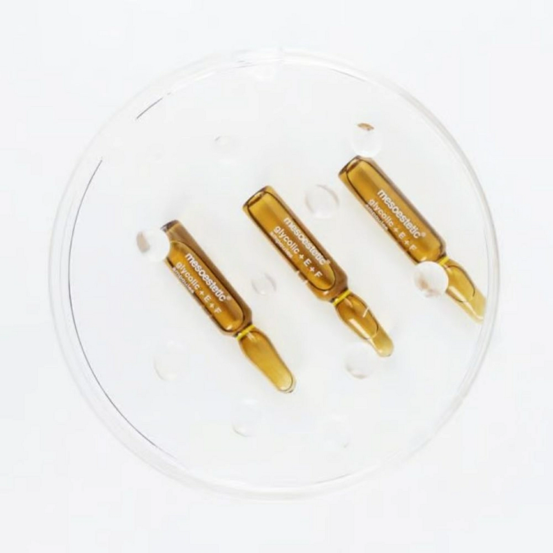 Glycolic + E + F Ampoules | Ampollas Exfoliantes 10x2ml - Peeling Solutions - Mesoestetic ®