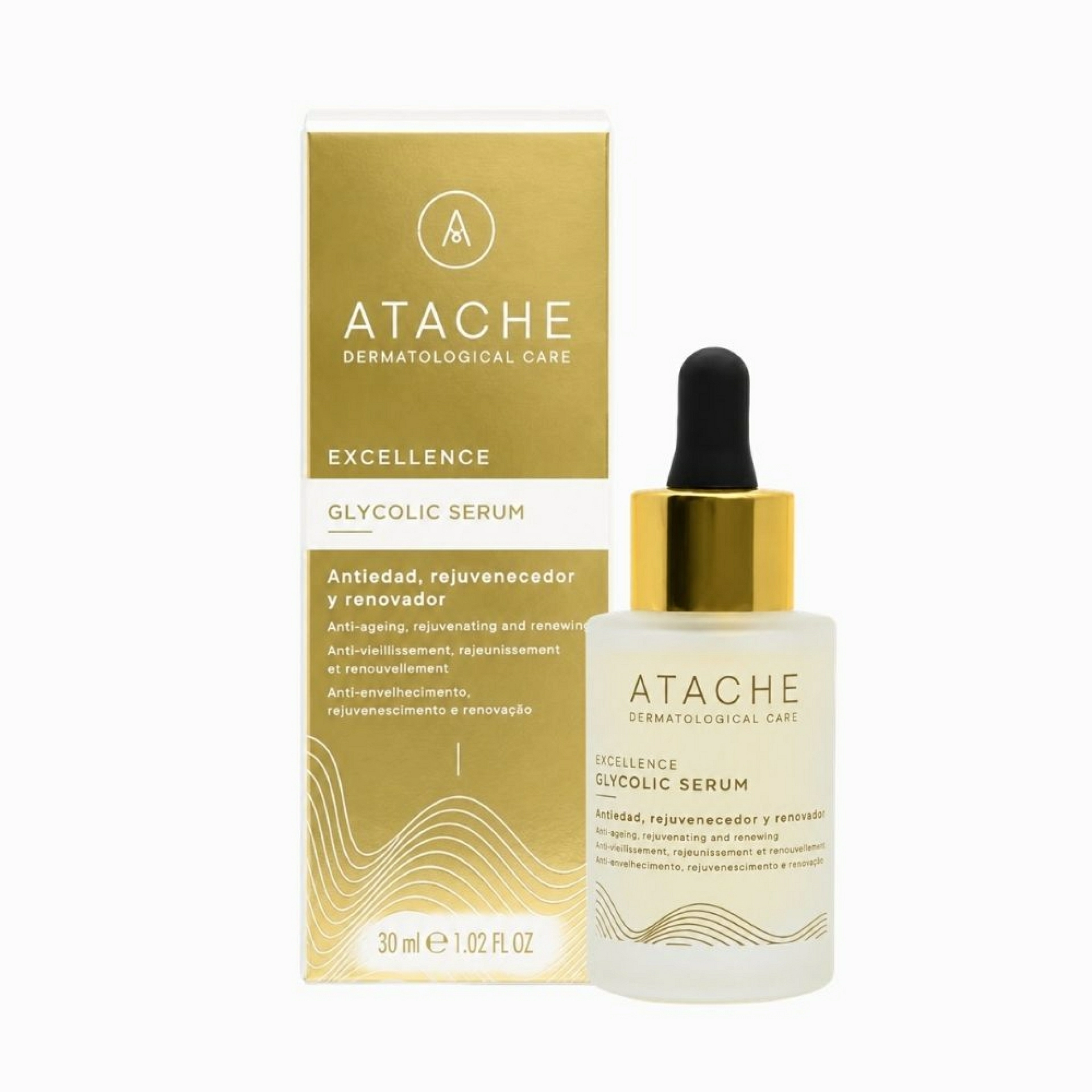 Glycolic Serum | Serum antiedad 30ml - Excellence - Atache ®