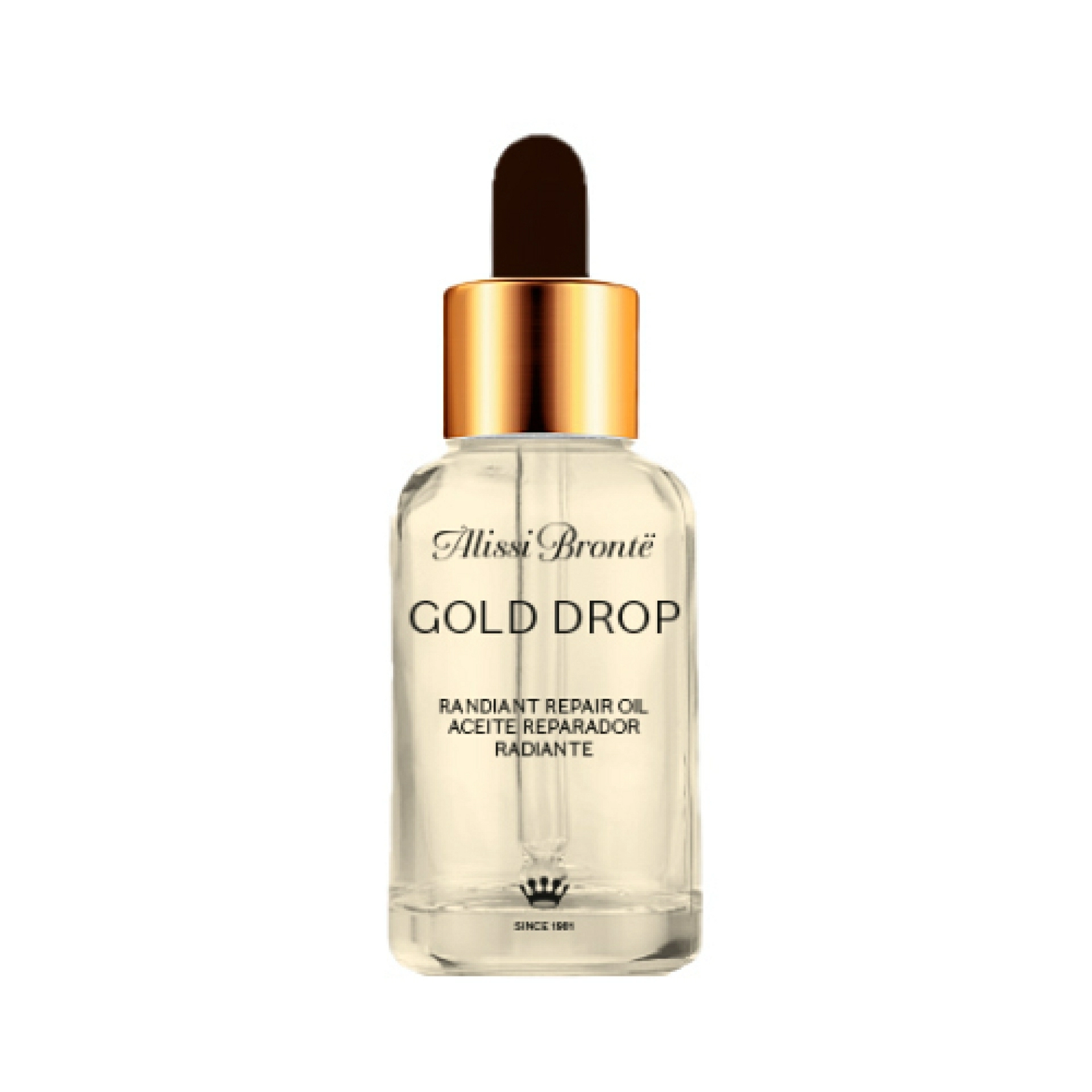 Gold Drop | Aceite reparador radiante 50ml - Diamond Gold - Alissi Brontë ®