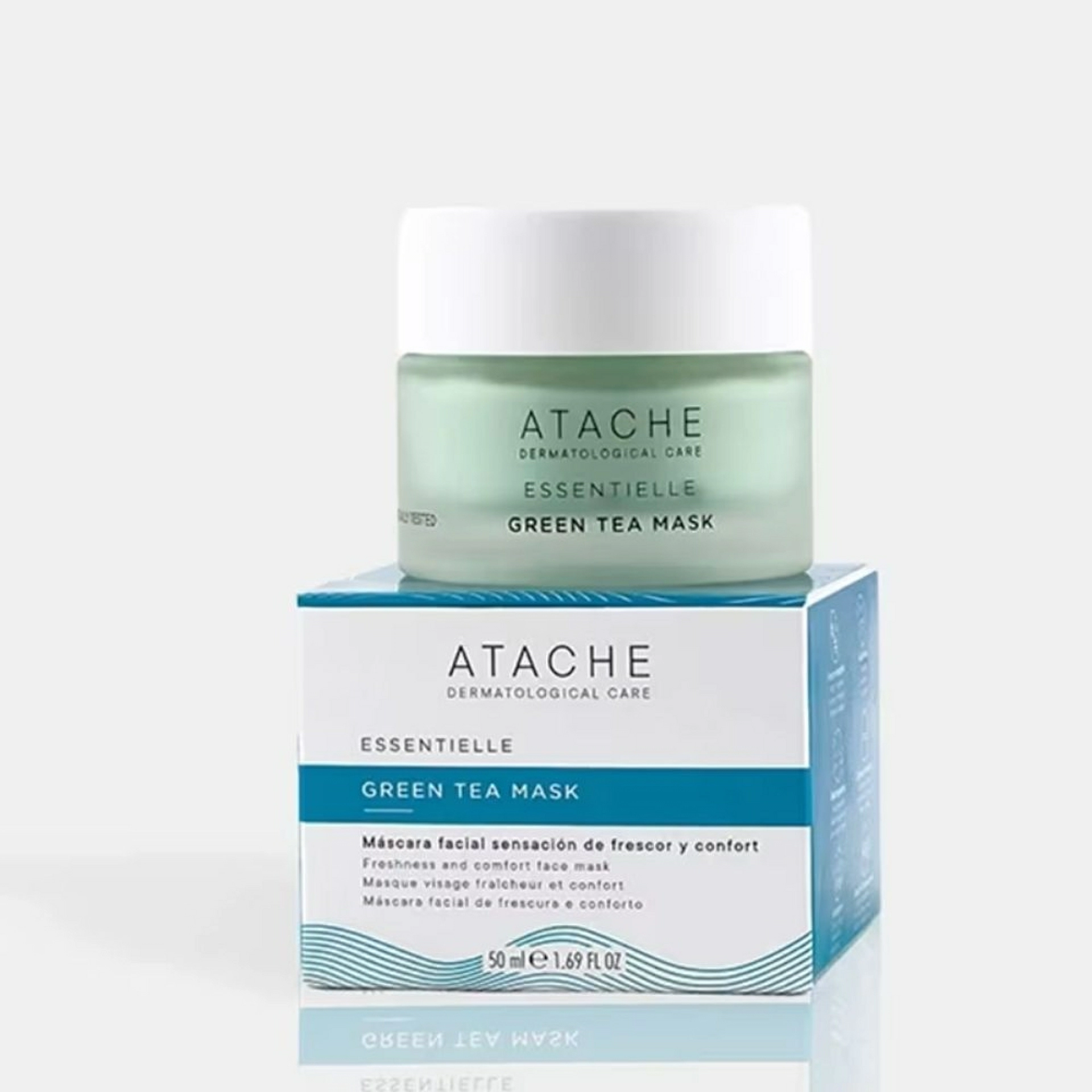 Green Tea Mask | Mascarilla Facial Antiedad  - Essentielle - Atache ®