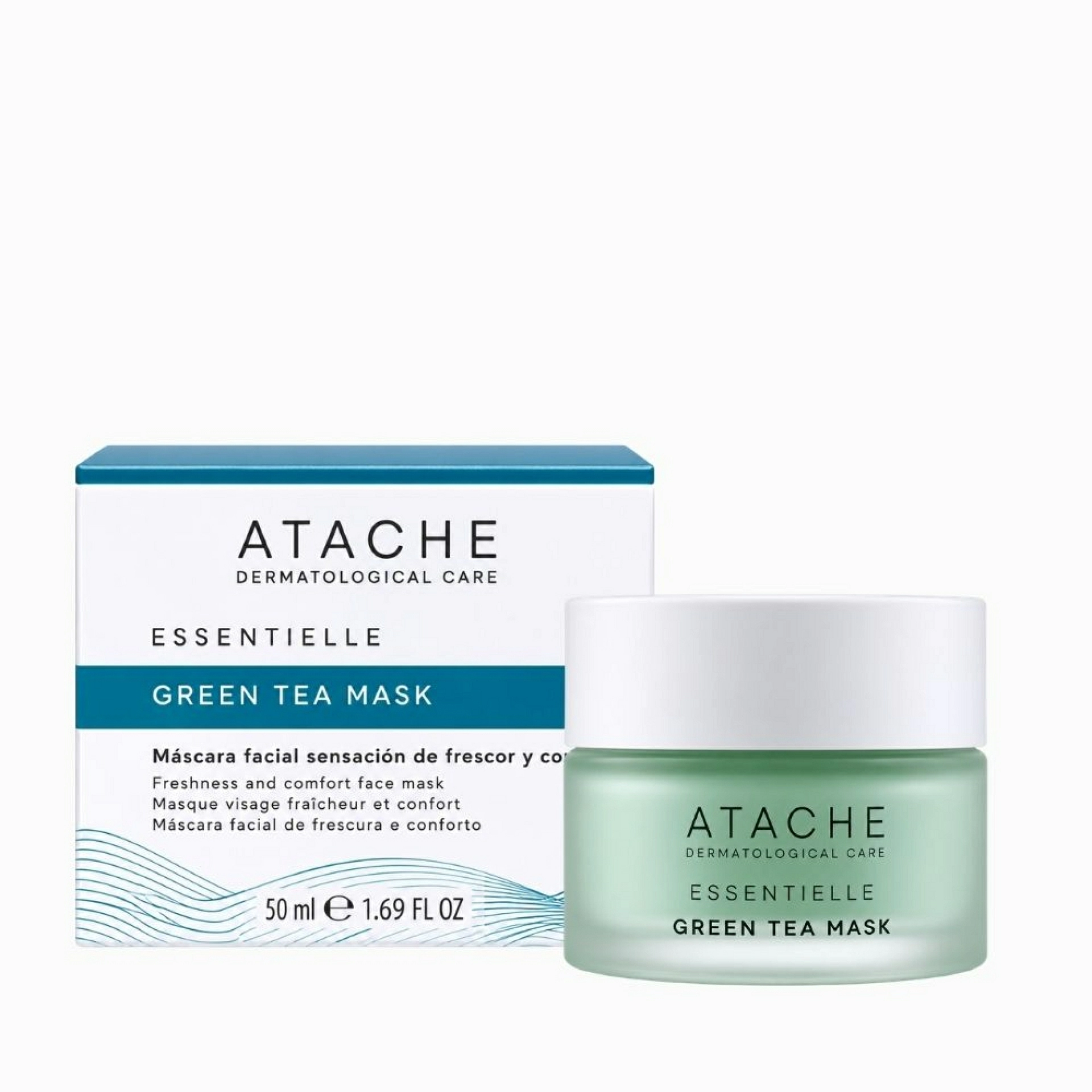 Green Tea Mask | Mascarilla Facial Antiedad  - Essentielle - Atache ®