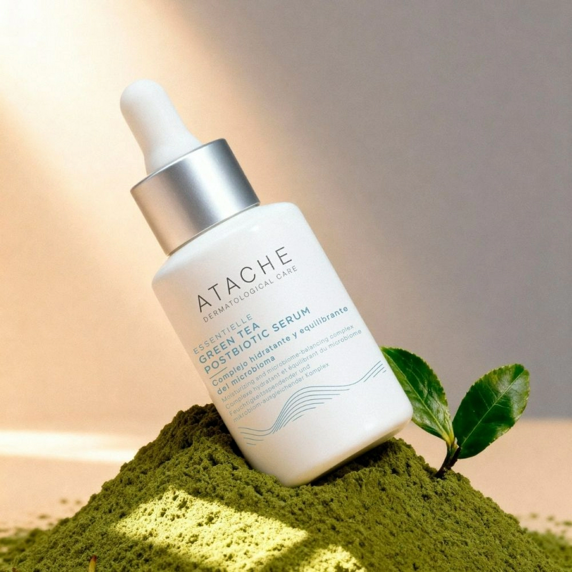 Green Tea Postbiotic Serum | Serum equilibrante con té verde 30ml - Essentielle - Atache ®