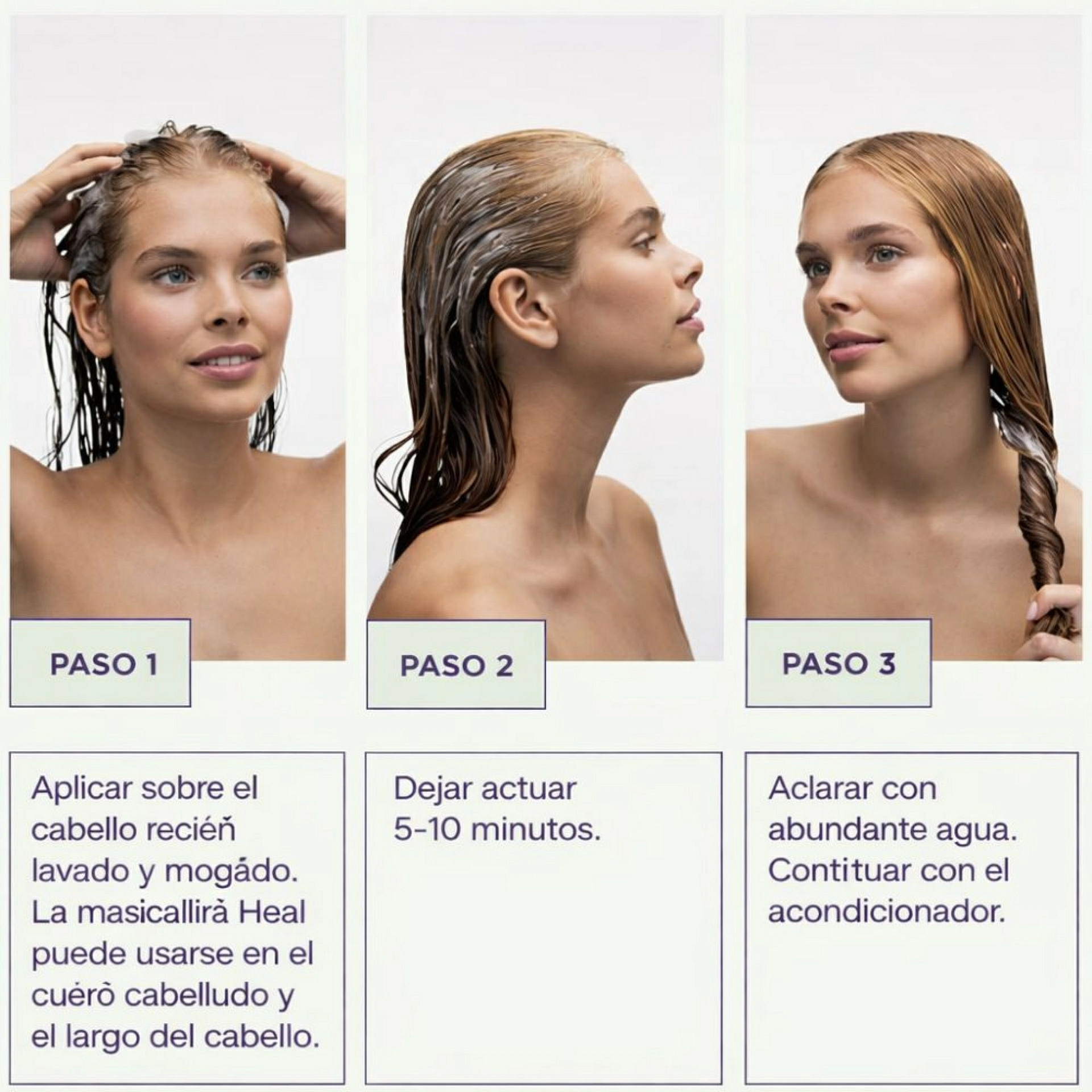 Hair Masque | Mascarilla Curativa 250 ml - Head & Hair Heal - Maria Nila ®