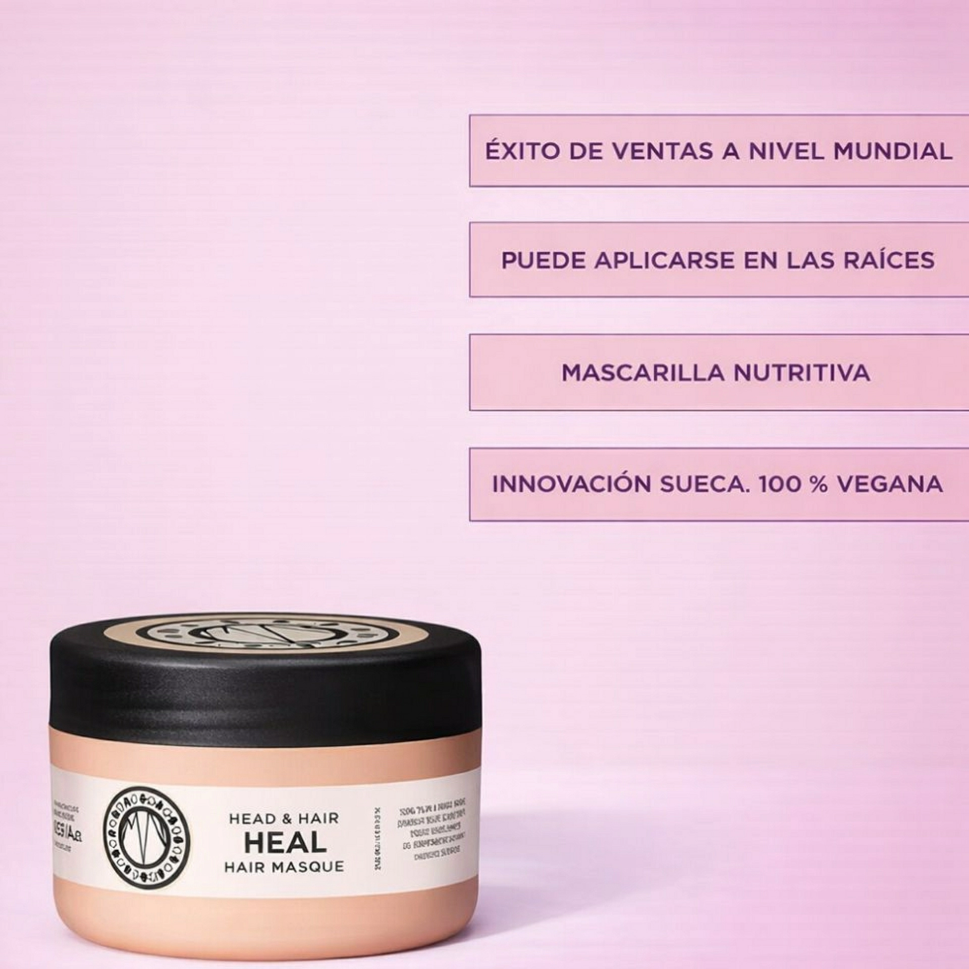 Hair Masque | Mascarilla Curativa 250 ml - Head & Hair Heal - Maria Nila ®