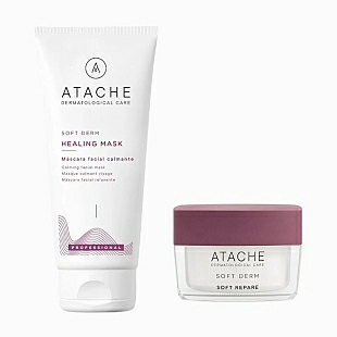 Healing Mask | Mascarilla facial para piel delicada - Soft Derm - Atache ®