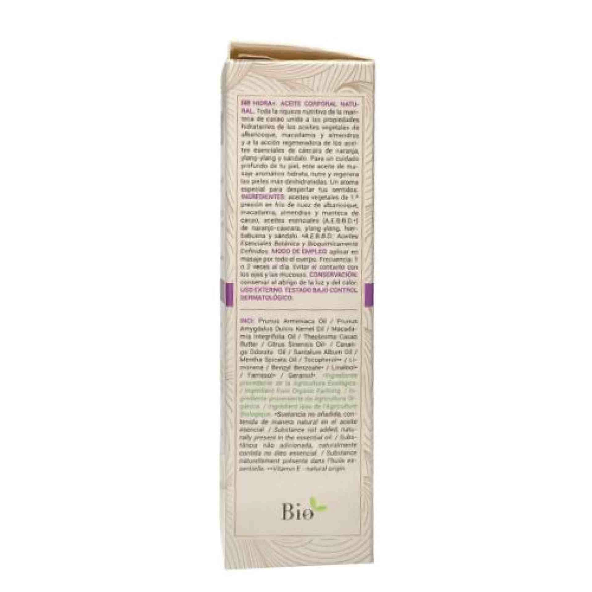 Hidra+ | Aceite corporal hidratante 100ml - Naturfluid Concentrate - Arôms Natur ®