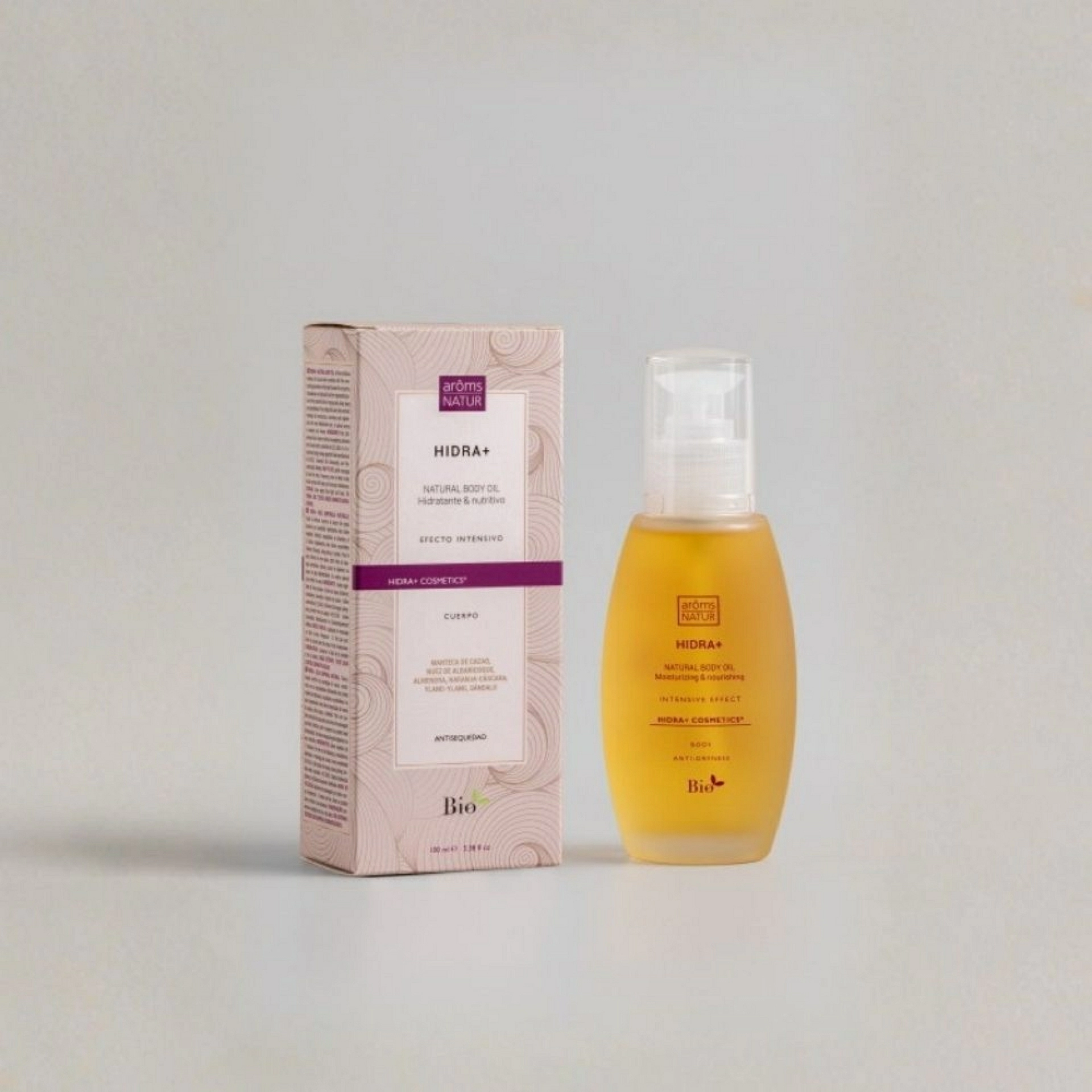 Hidra+ | Aceite corporal hidratante 100ml - Naturfluid Concentrate - Arôms Natur ®