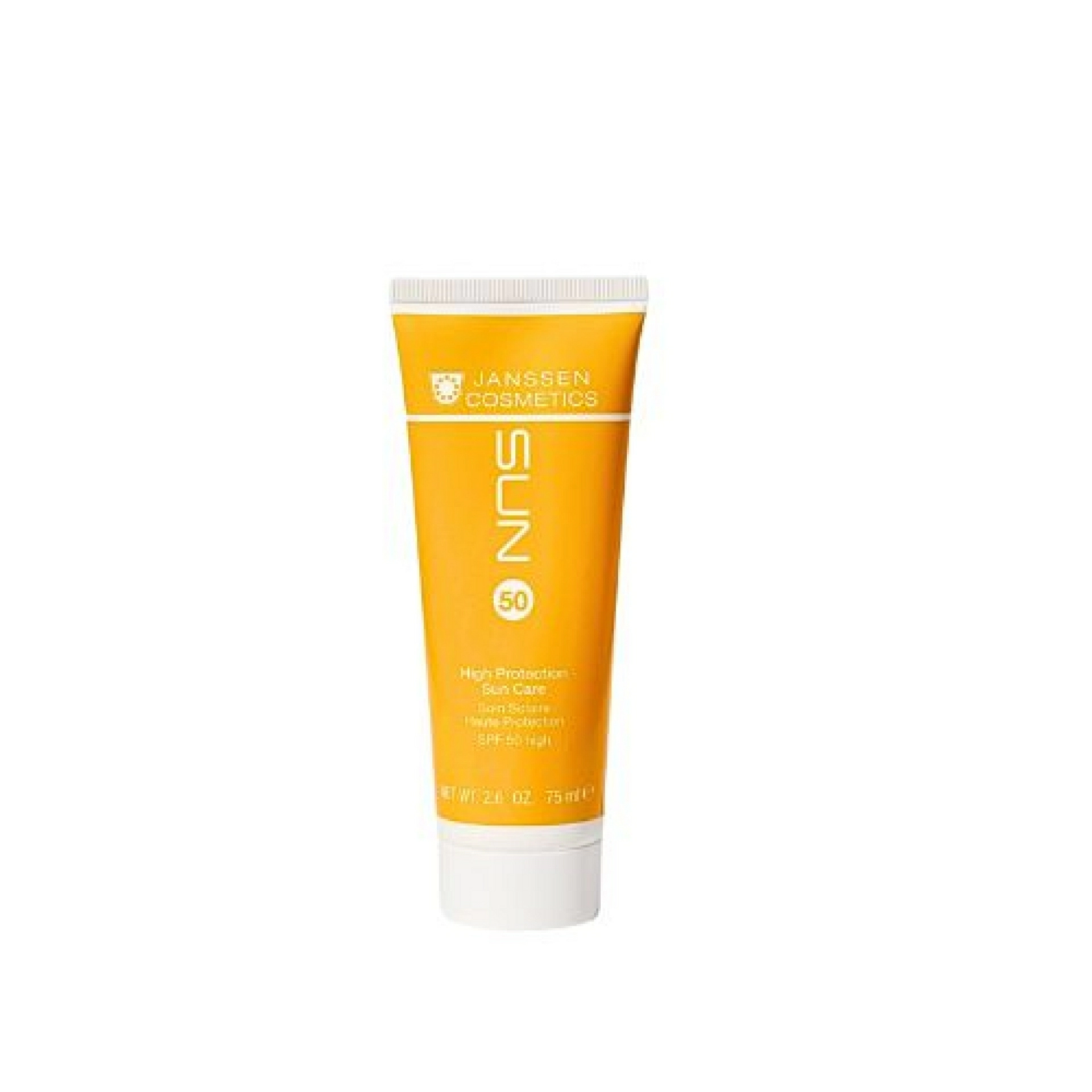 High Protection Sun Care SPF 50 | Protector Solar SPF 50 75 ml - Solar - Janssen Cosmetics ®