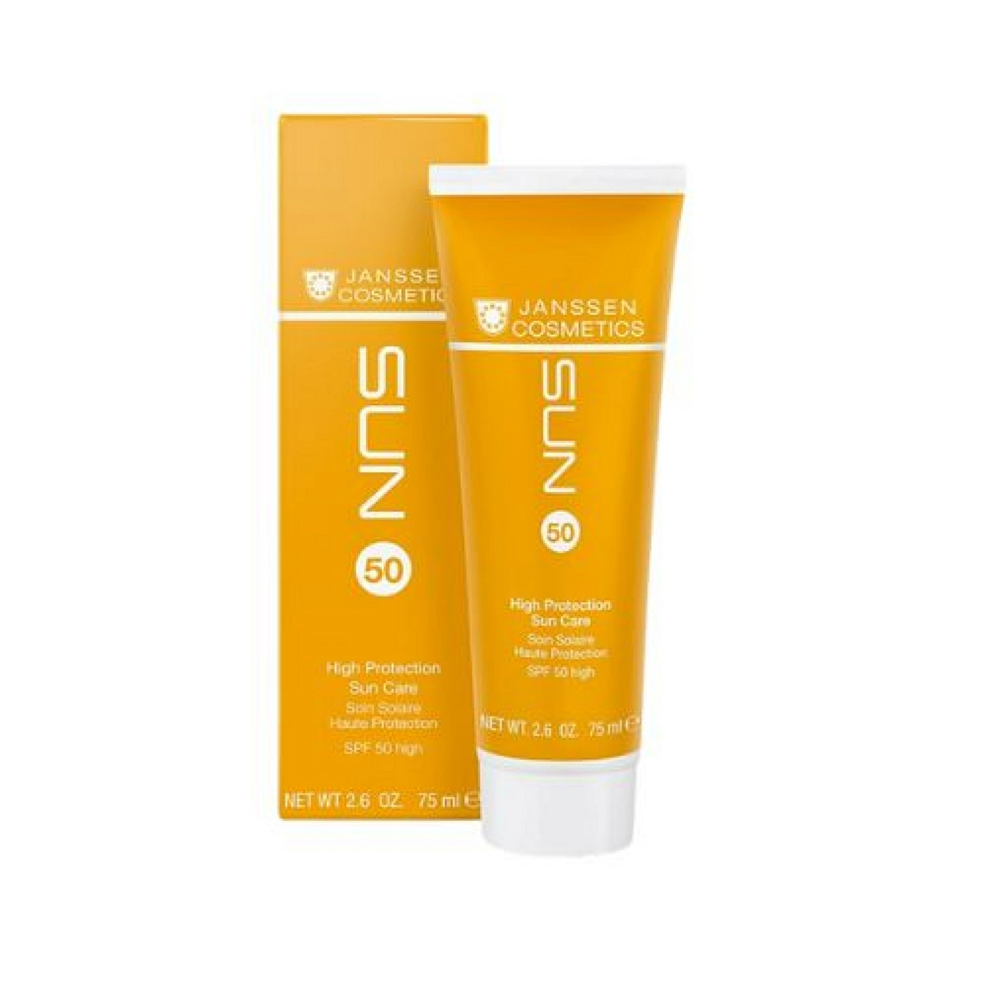 High Protection Sun Care SPF 50 | Protector Solar SPF 50 75 ml - Solar - Janssen Cosmetics ®