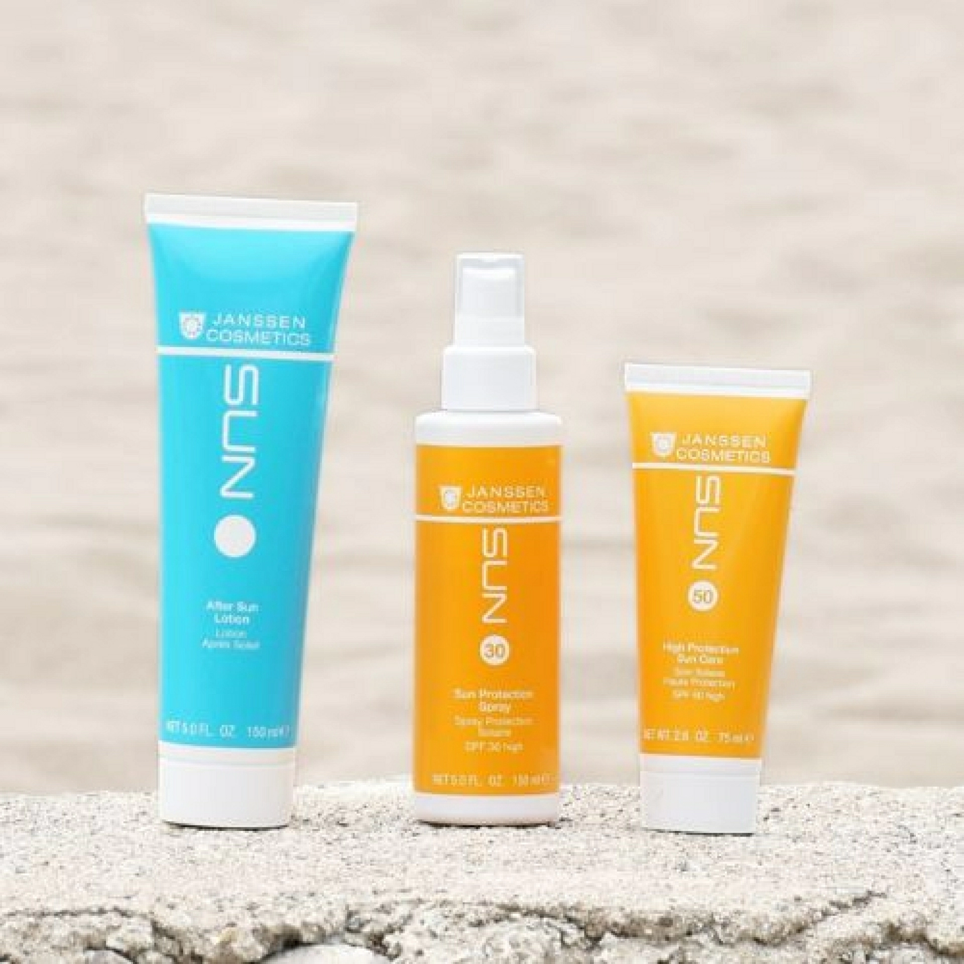 High Protection Sun Care SPF 50 | Protector Solar SPF 50 75 ml - Solar - Janssen Cosmetics ®