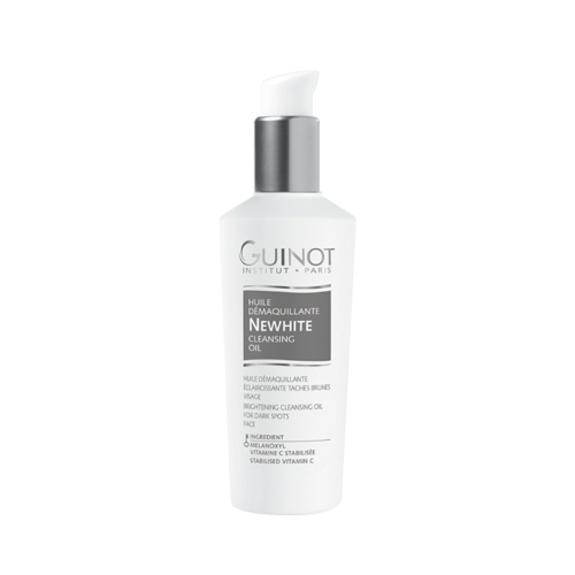 Huile Démaquillante Newhite | Aceite Desmaquillante Blanqueante 200ml - Guinot ®