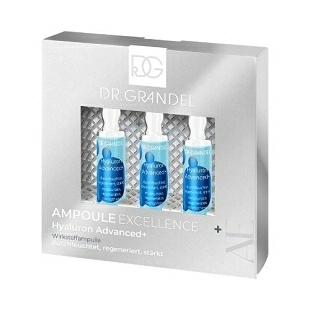 Hyaluron Advanced+ | Ampolla de alto rendimiento con Multiplex Hyaluron 3 x 3 ml - Ampoule Excellence - Dr. Grandel ®