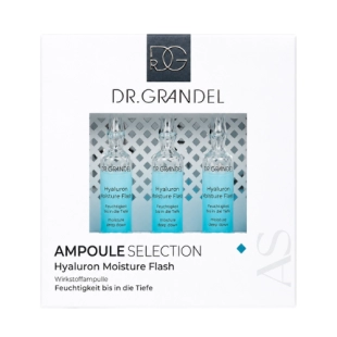 Hyaluron Moisture Flash | Ampollas de Hidratación Profunda 3 x 3 ml – Ampoule Selection - Dr. Grandel ®