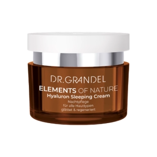 Hyaluron Sleeping Cream | Crema de Noche Natural con Micro Hyaluron 50 ml – Elements of Nature – Dr. Grandel ®