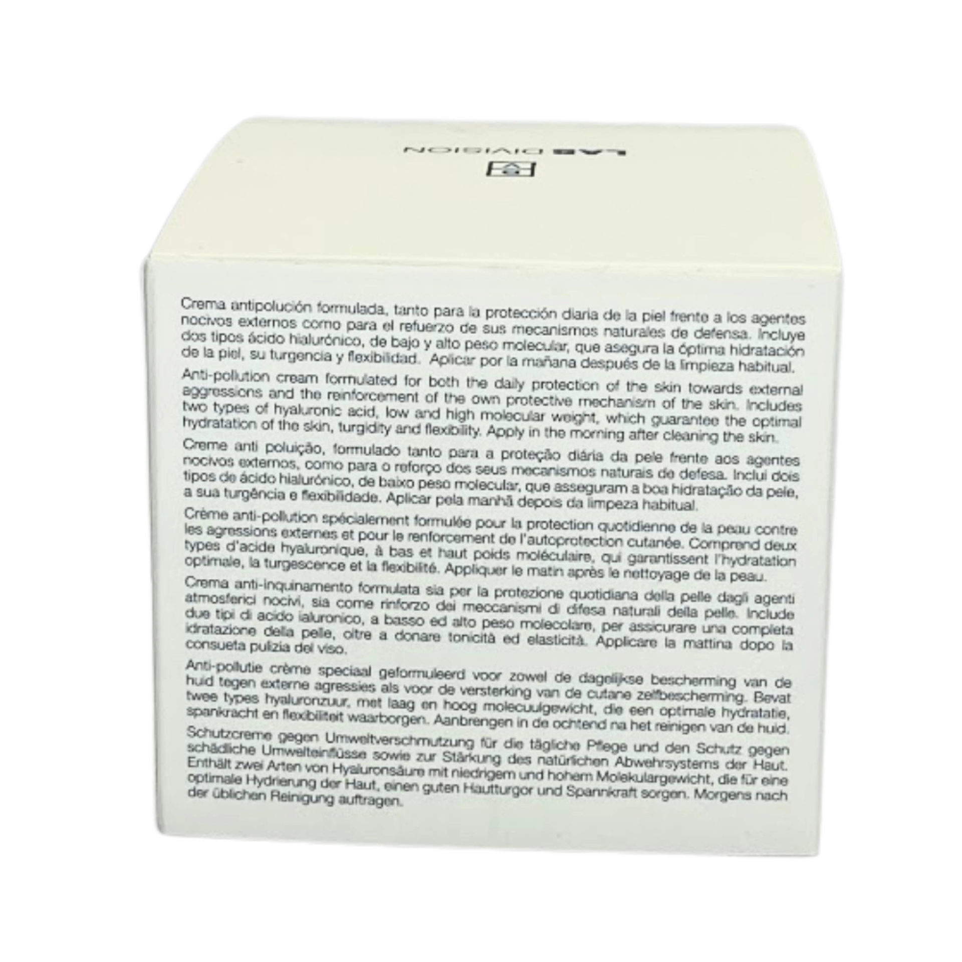 Hyaluronic Cream Pollution Neutralizer | Crema 50ml - HA50X - Bruno Vassari ®