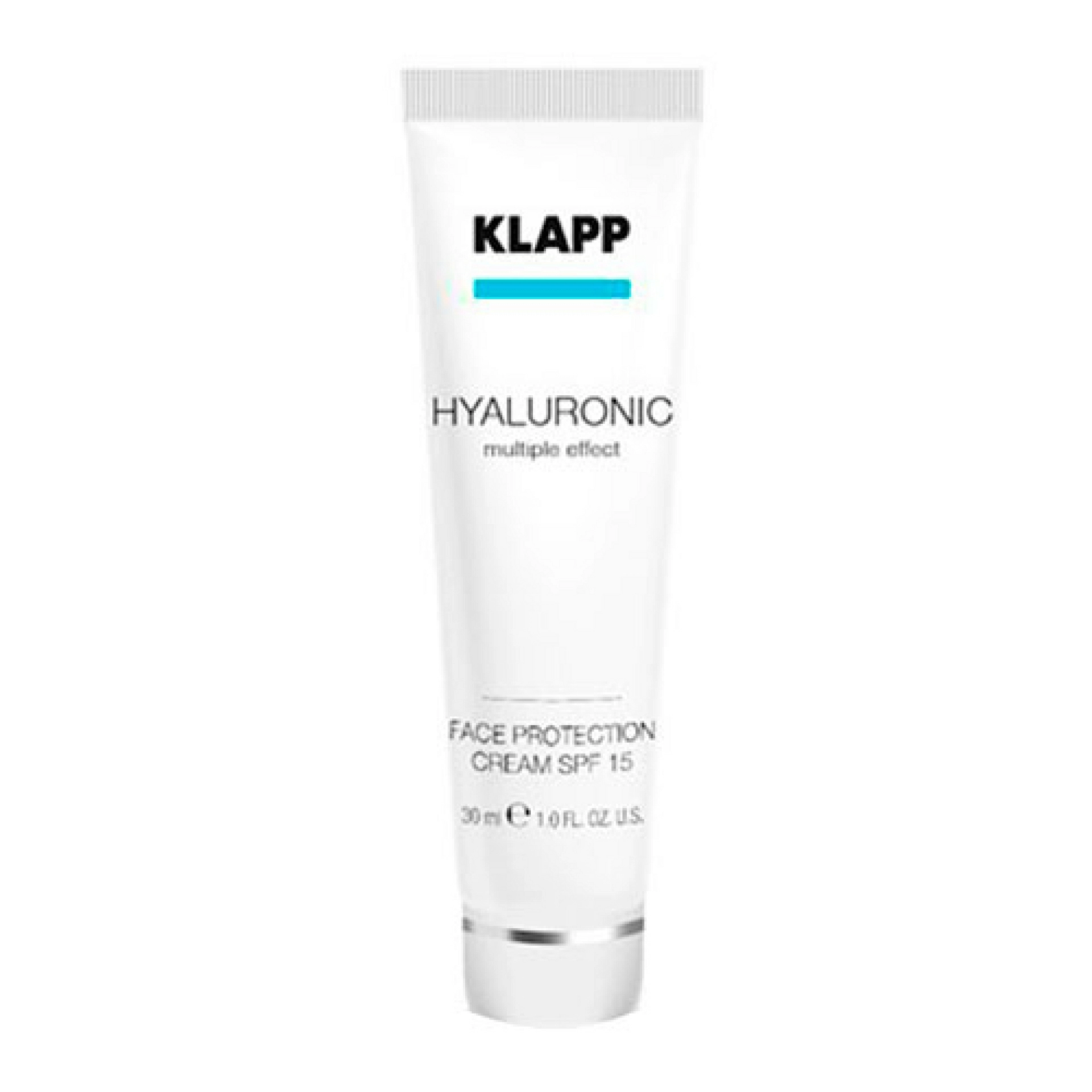 Hyaluronic Face Protection SPF15 | Crema Facial Protectora 30ml - Hyaluronic Multiple Effect - Klapp