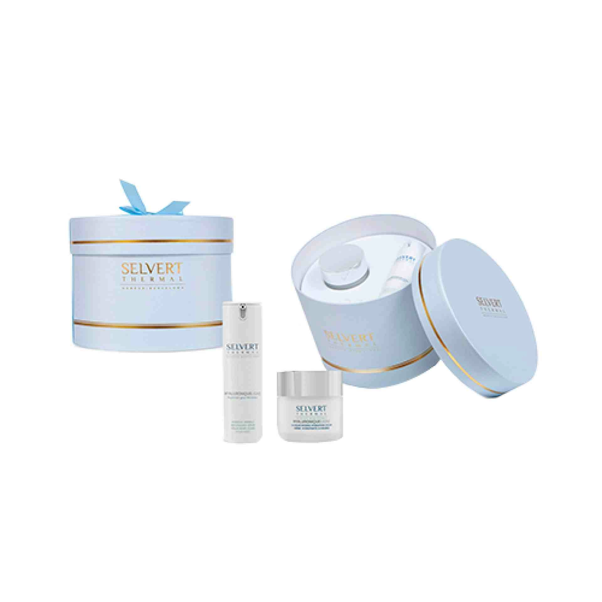 Hyaluronique Coffret: Hydration cream 50ml + Serum 30ml | Cofre antiedad - Selvert Thermal ®