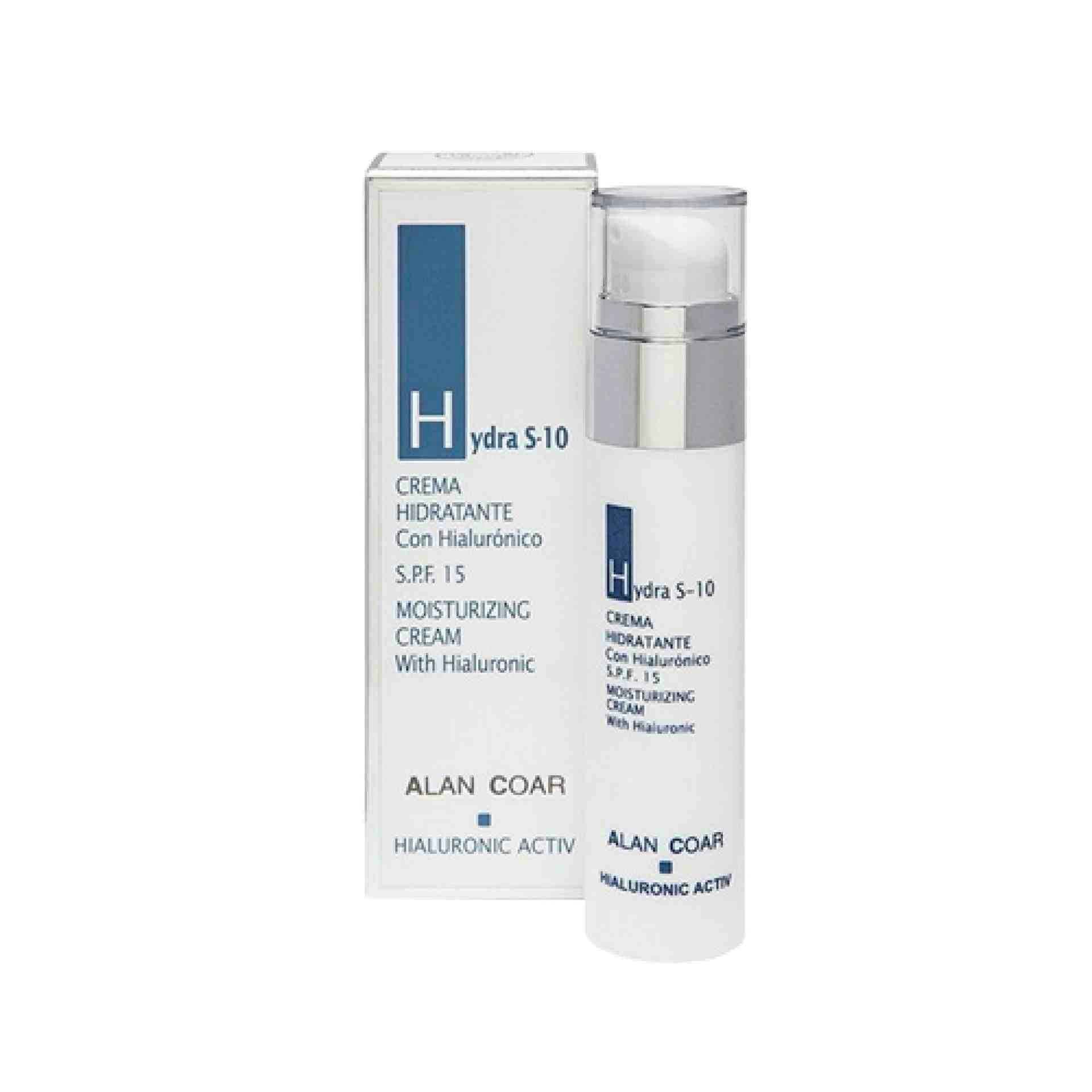 HYDRA S10 | Crema hidratante 50 ml - Hyluronic Activ - Alan Coar ®