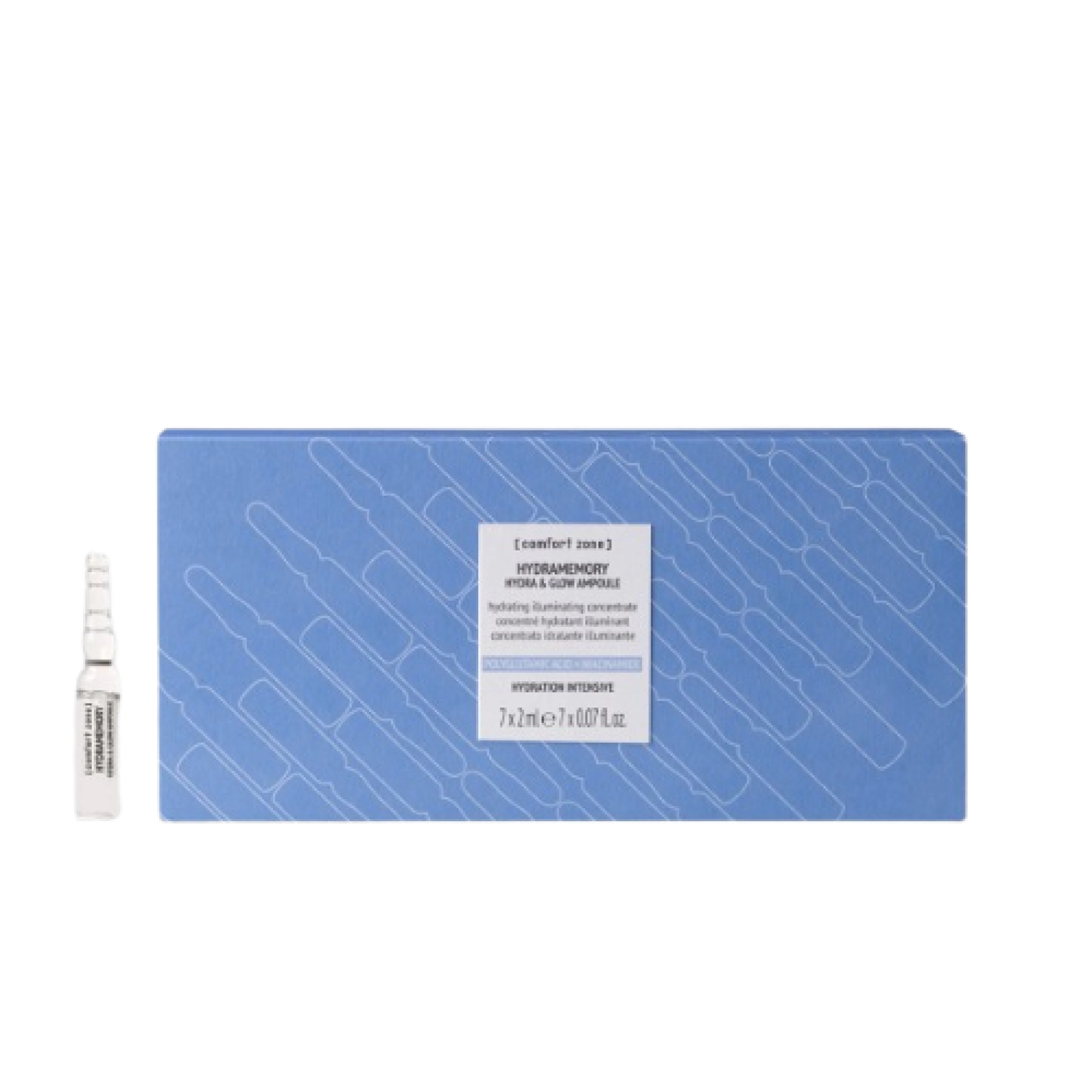 HYDRAMEMORY HYDRA & GLOW AMPOULES | Tratamiento intensivo para una piel tersa  7*12 ml - Hydramemory - Comfort Zone ®