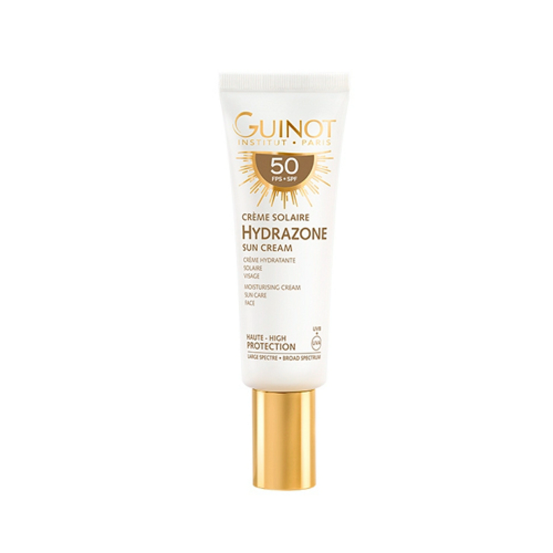 Hydrazone Solaire Visage Spf 50 | Crema solar hidratante facial 50ml - Guinot ®