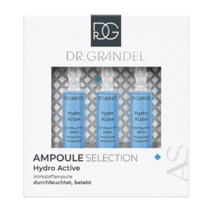 Hydro Active | Ampollas Hidratantes Revitalizantes 3 x 3 ml – Ampoule Selection - Dr. Grandel ®