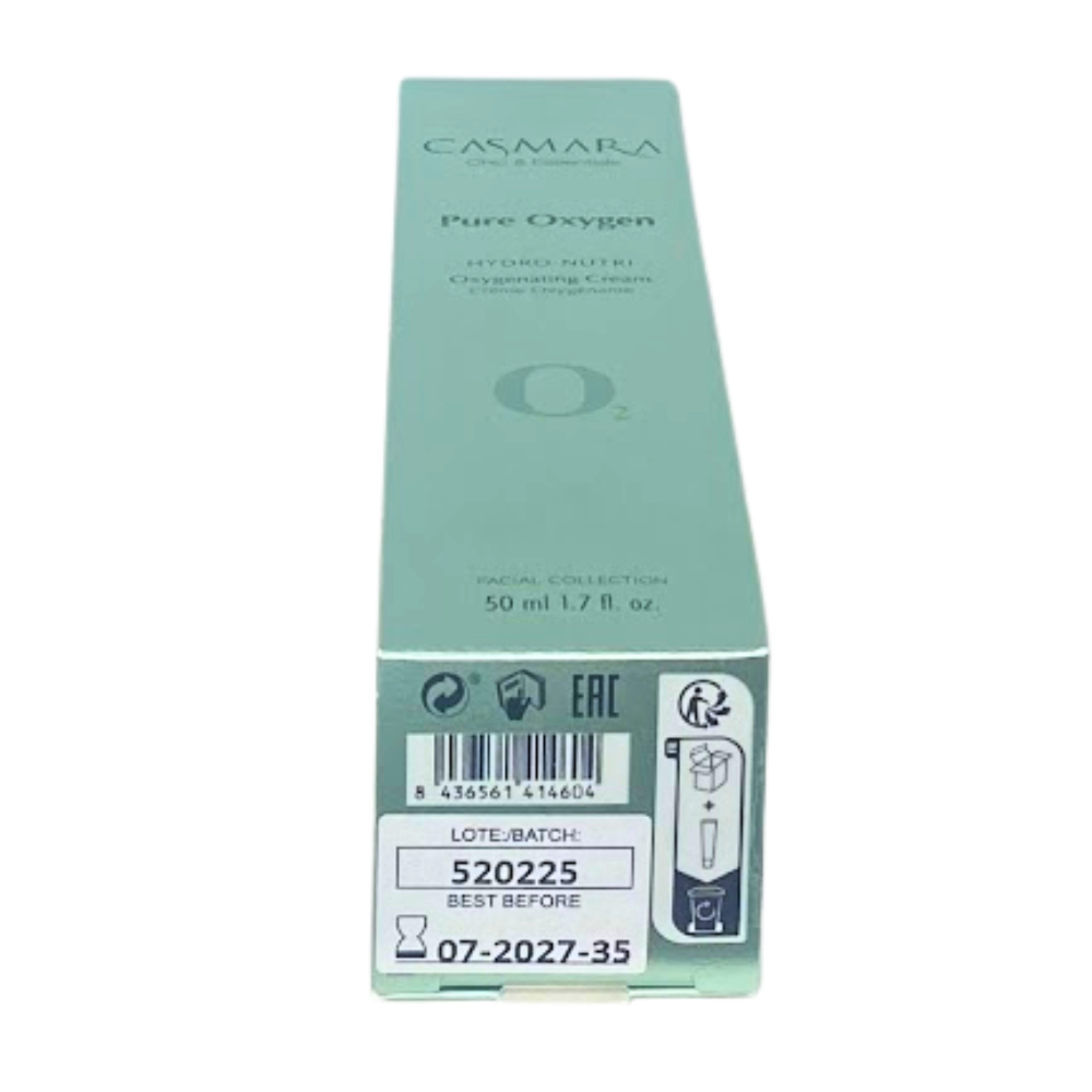 Hydro-Nutri Oxygenating Cream 50ml | Crema Oxigenante - Pure Oxygen - Casmara ®
