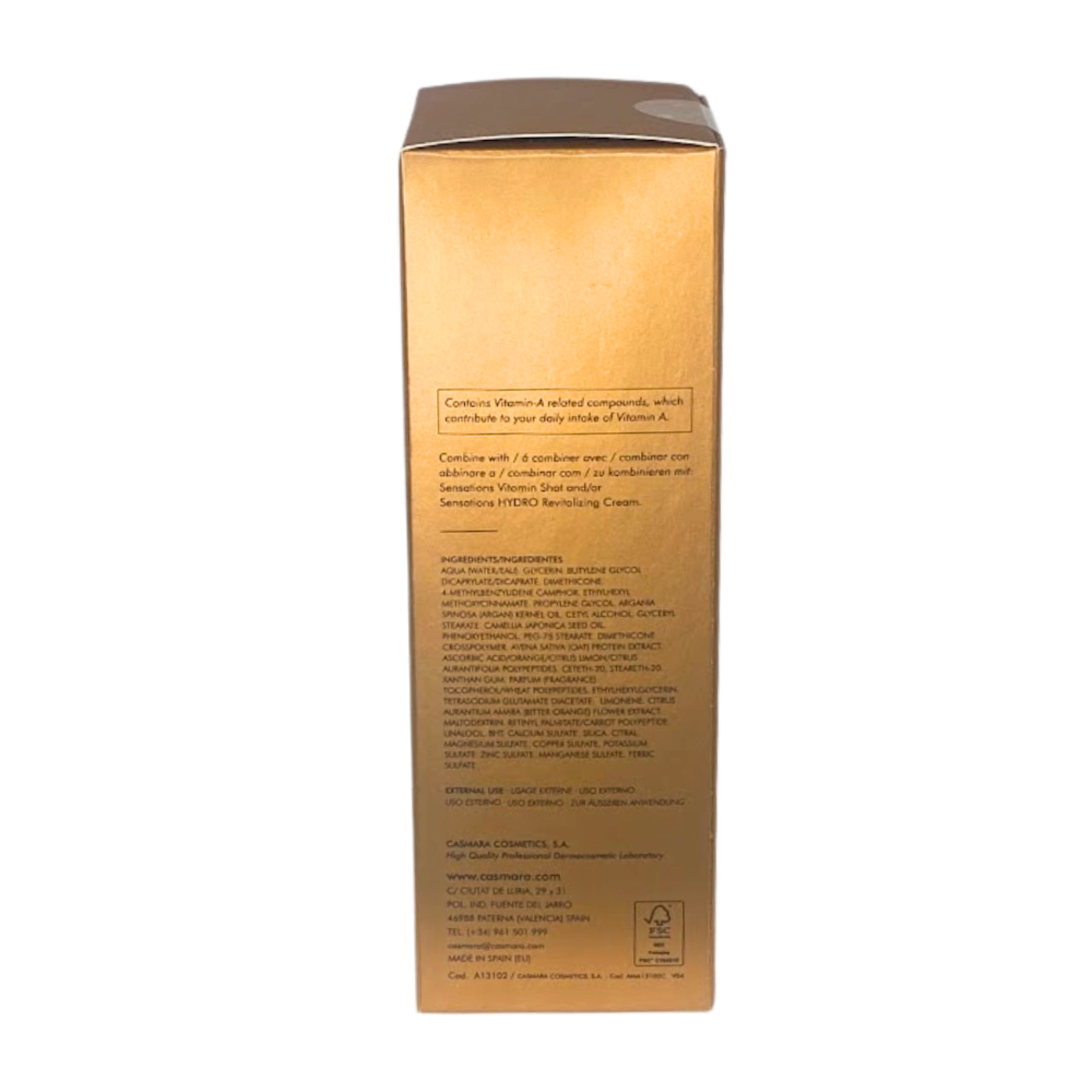 Hydro Nutri Revitalizing Cream | Crema Hidro-Nutritiva 50 ml - Sensations - Casmara ®