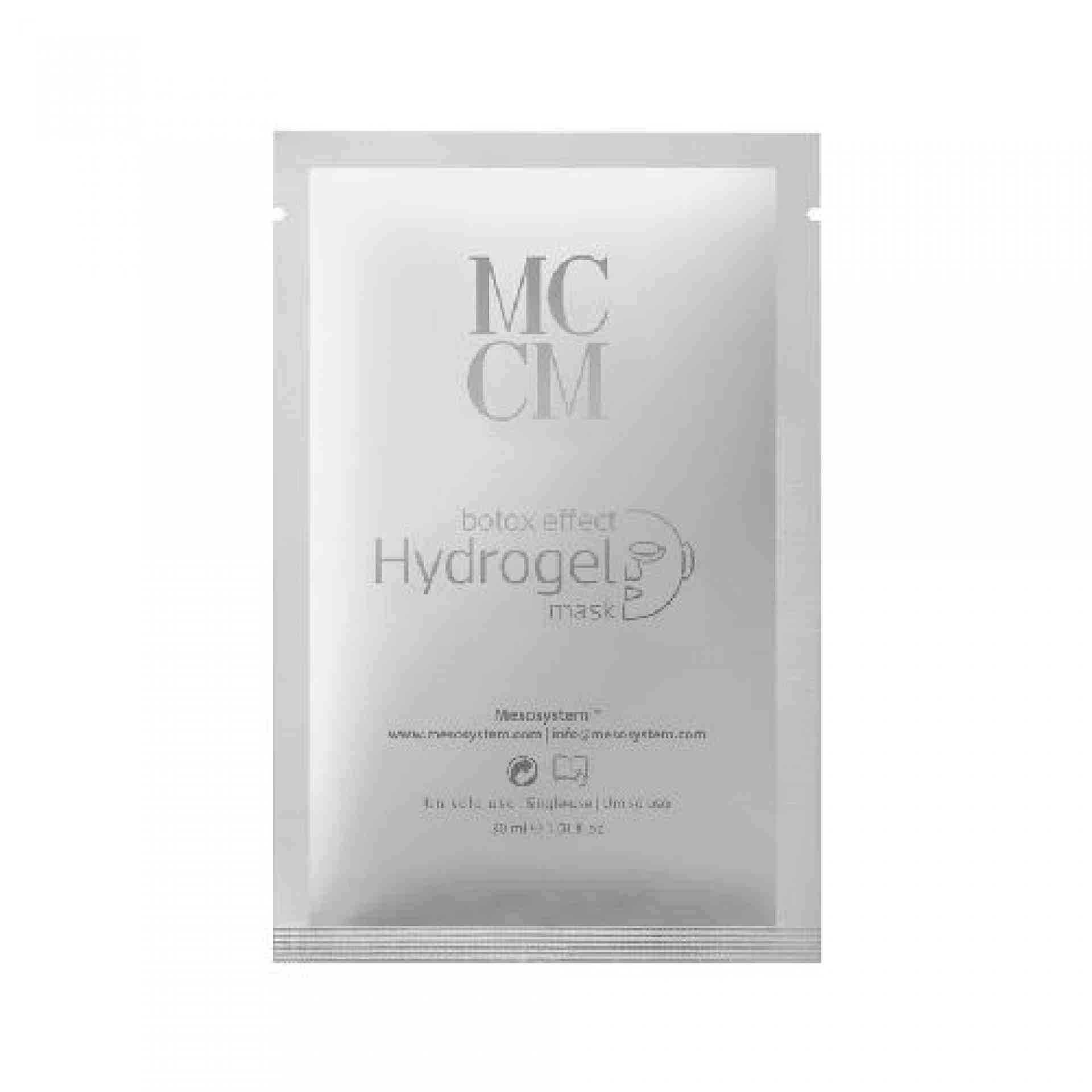 Hydrogel Mask Botox Efect | Mascarilla facial efecto botox natural 12uds - Hydrogel Line - MCCM ®